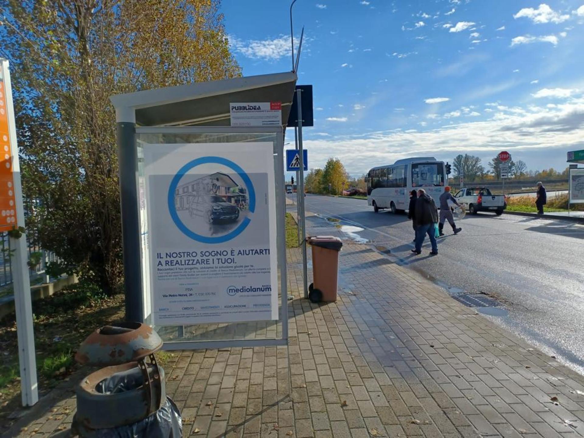 Impianto PENSILINA a Pisa, in zona Ristorante Le Torri
