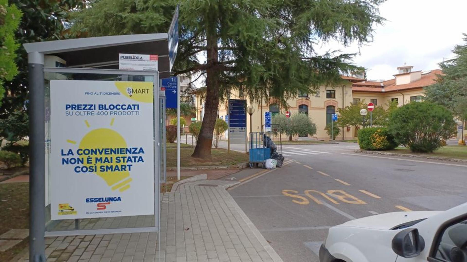 Impianto PENSILINA a Pisa, in zona La Vecchia Cascina