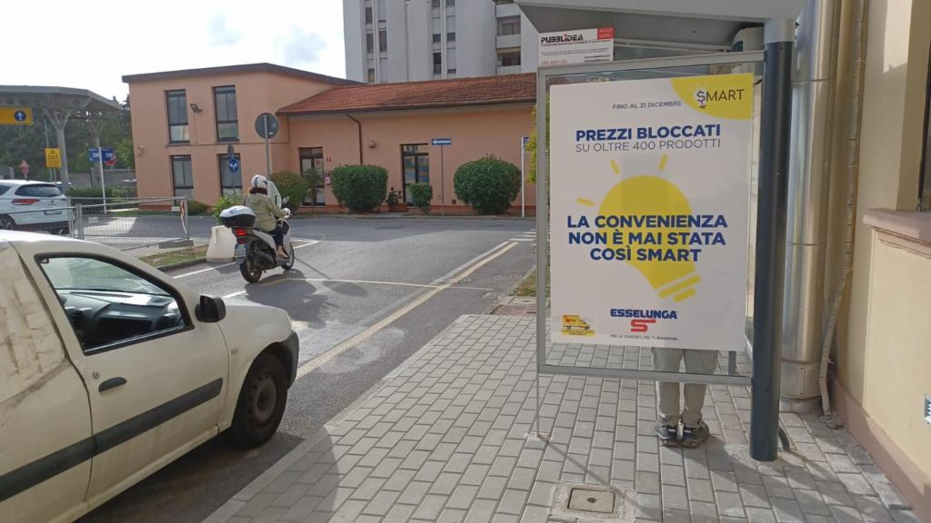 Impianto PENSILINA a Pisa, in zona La Vecchia Cascina