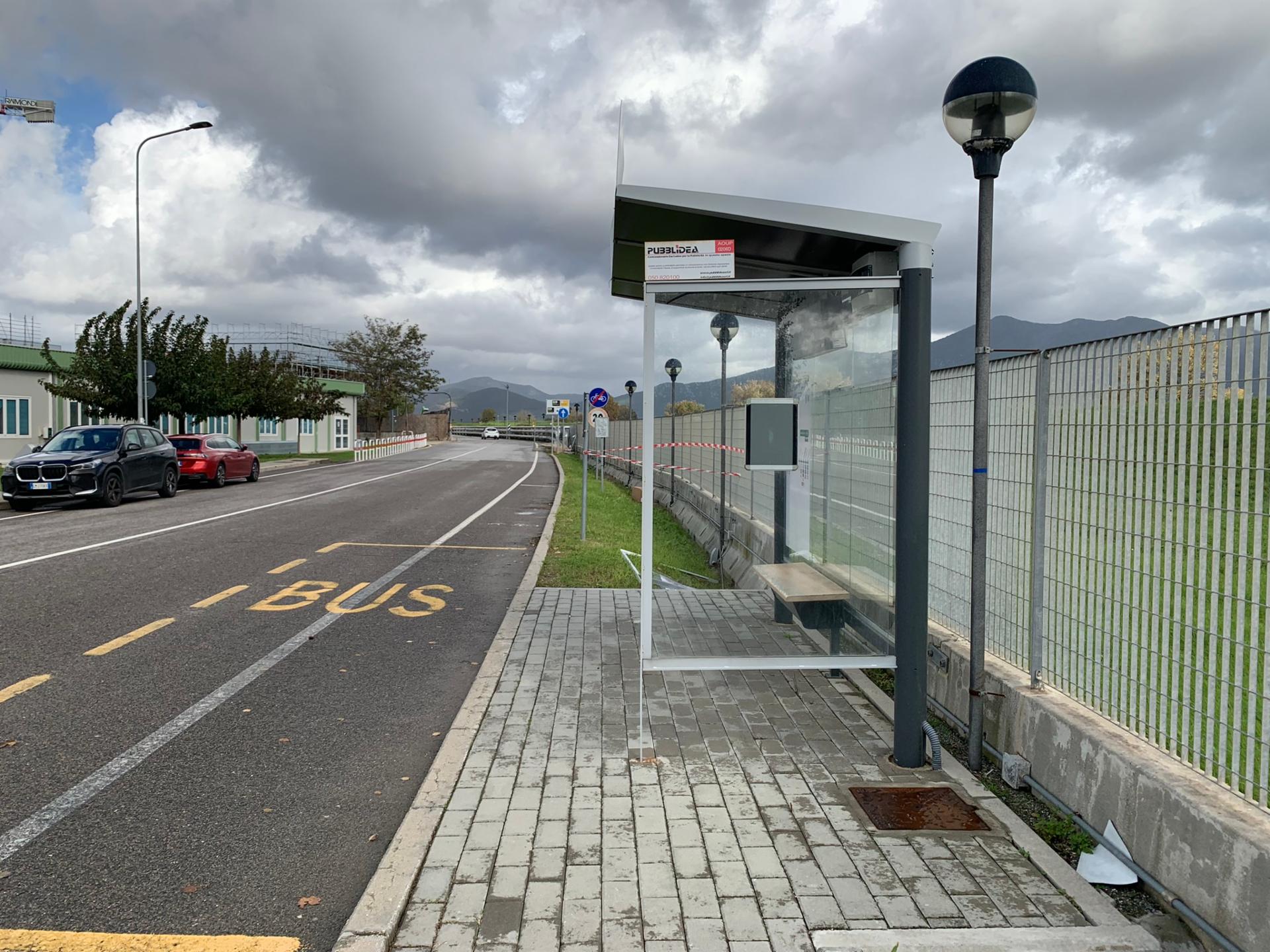 Impianto pensilina a Pisa