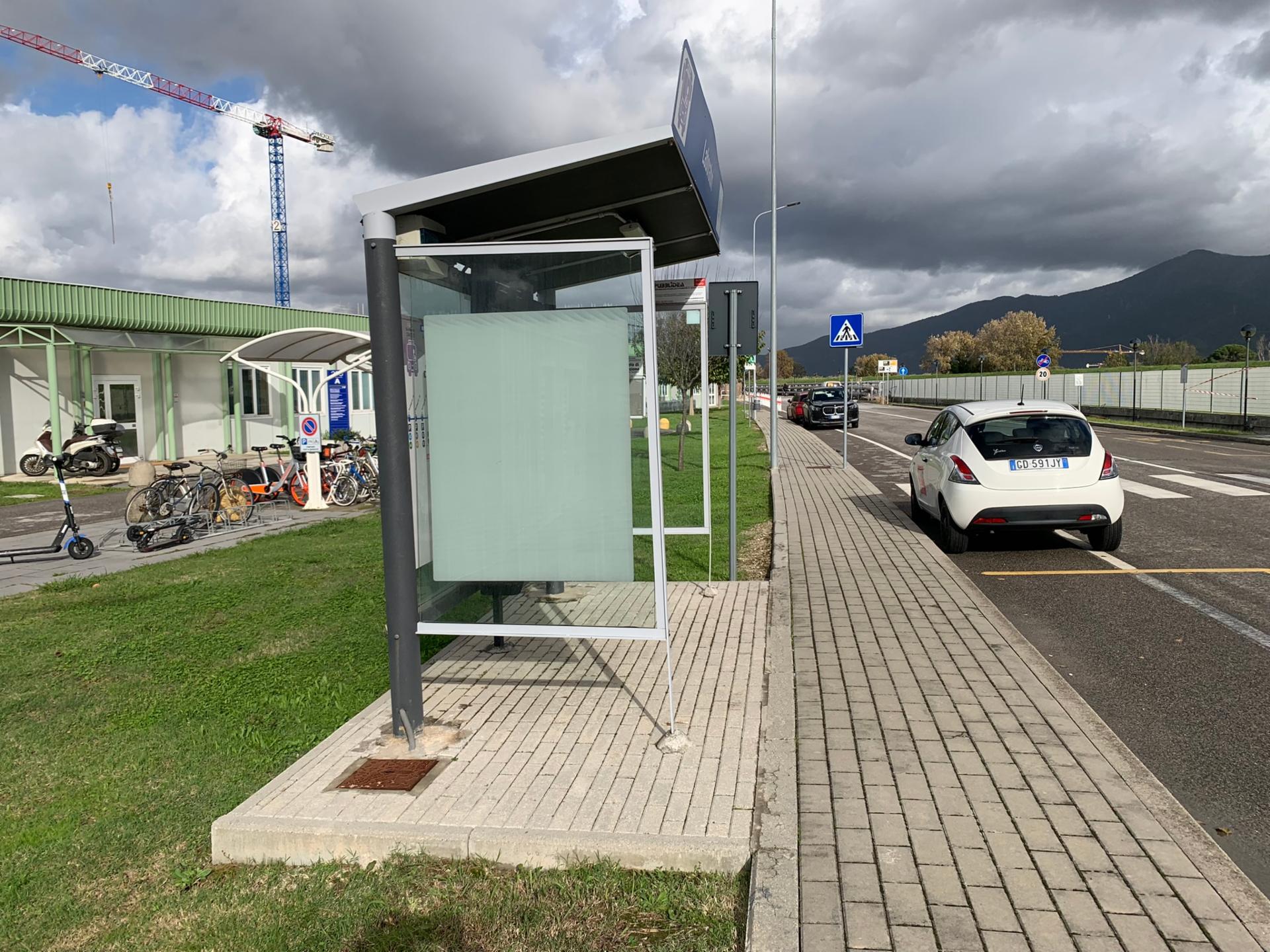 Impianto pensilina a Pisa