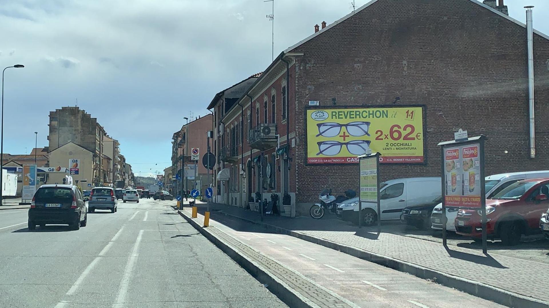 Impianto MULTITELO a Casale Monferrato, in zona Gran Caffè