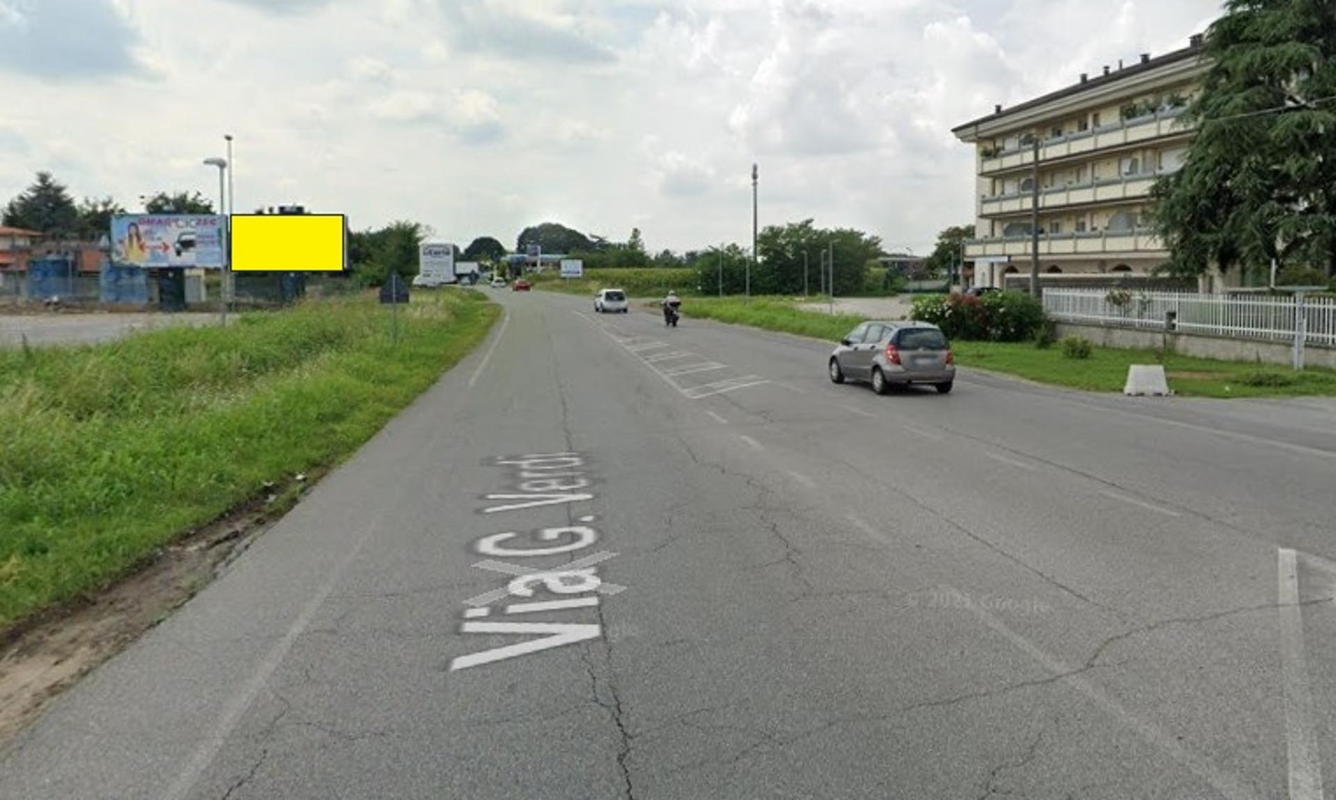 Impianto a S.P. 179 Km. 4+340/dx (dir. Bellinzago)  Trezzano Rosa