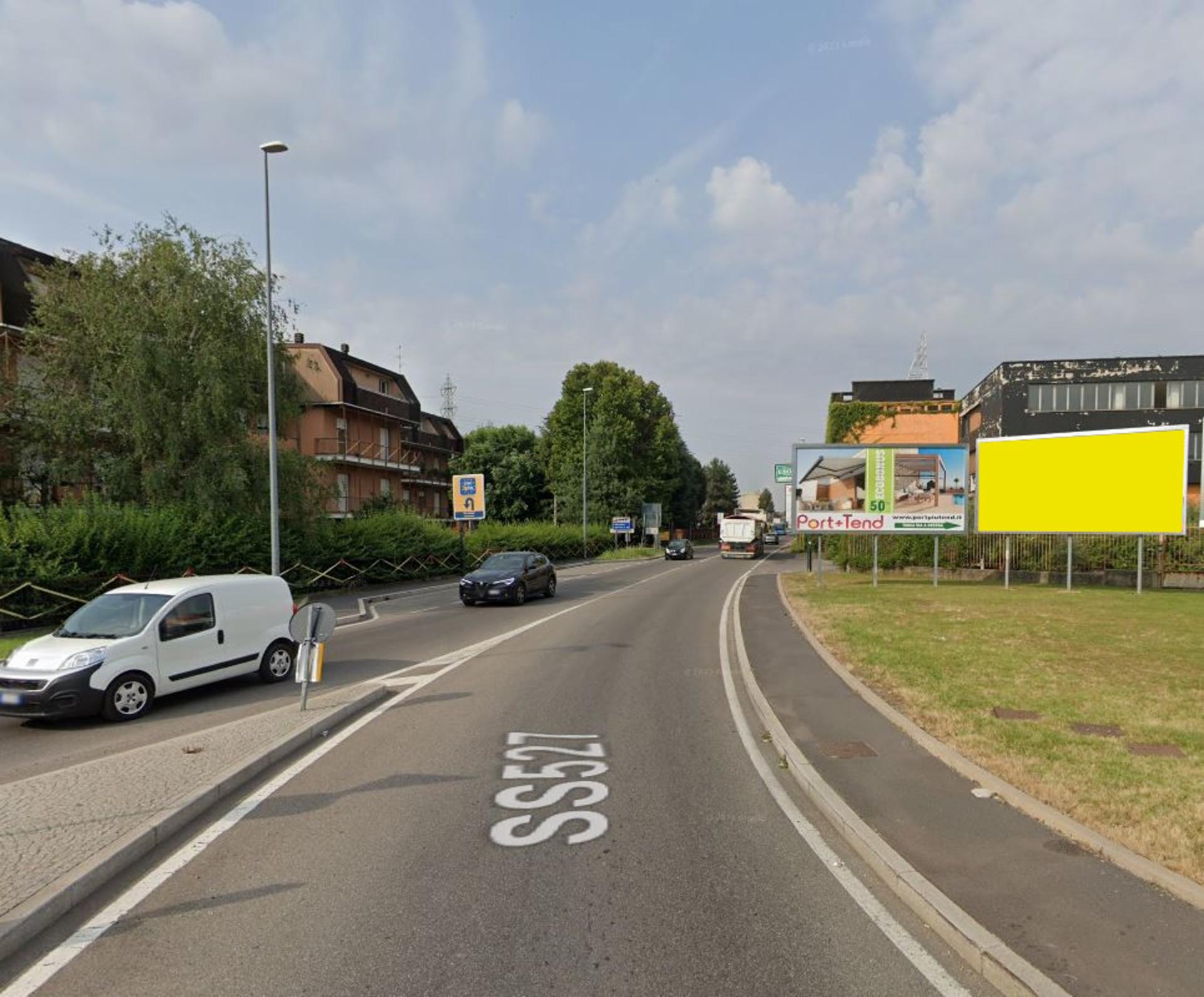 Impianto cartellonistica a Saronno