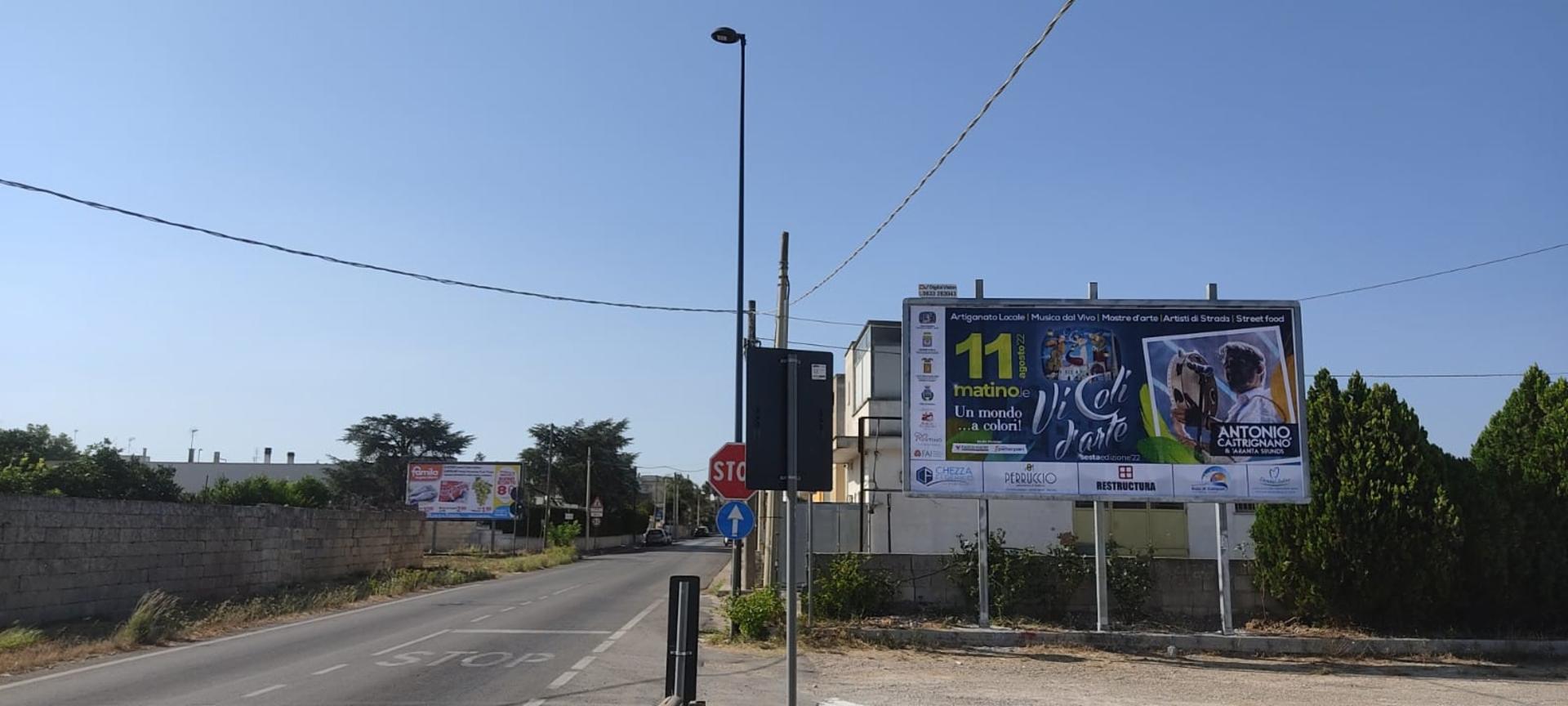 Impianto 6 X 3 a Supersano, in zona La Cungreca