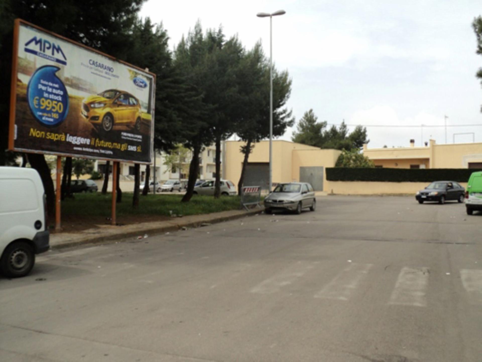 Impianto a VIA POERIO  (Area Mercato)  Casarano
