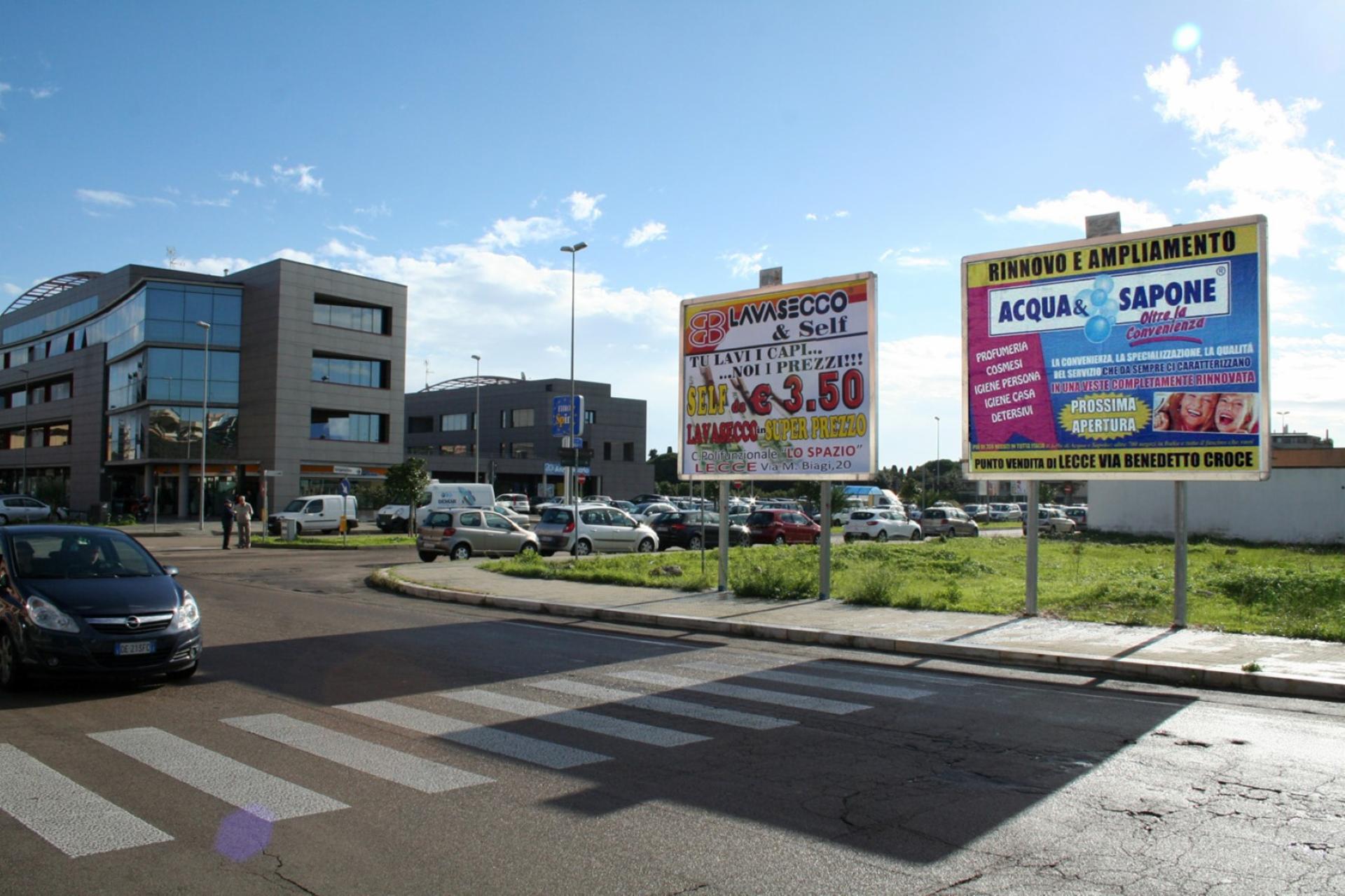 Impianto POSTER a Lecce, in zona Le Mani in Pasta
