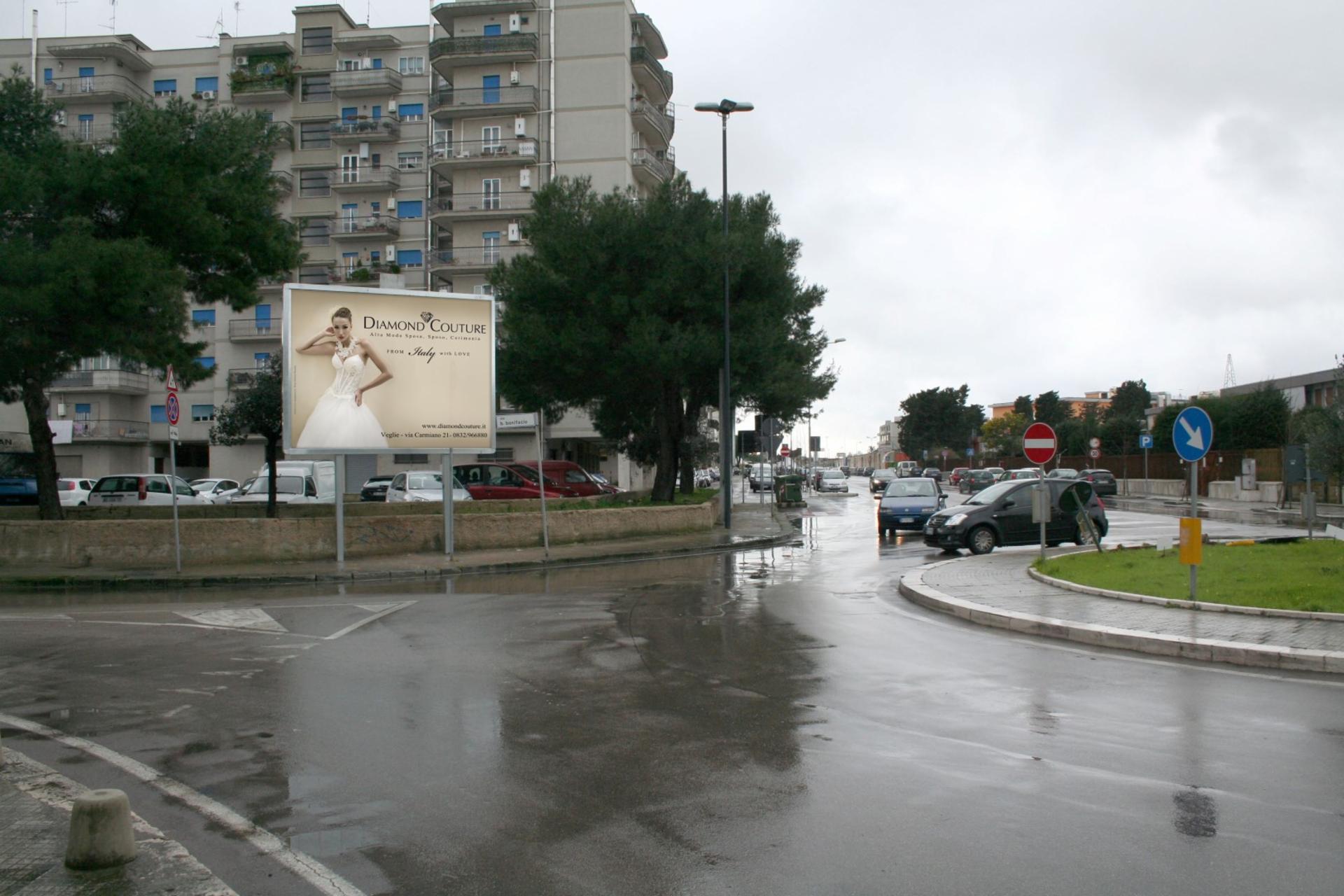 Impianto a Rotatoria Via Bonifacio  Lecce