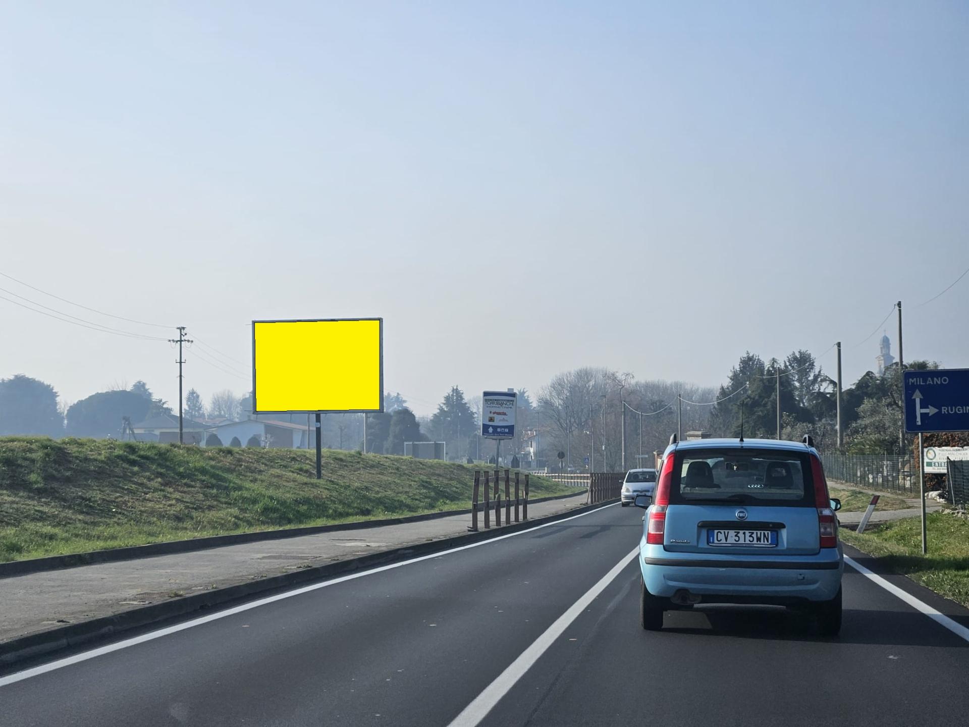 Impianto a S.P. 3 Via Goito civ. 127 lato sx dir. Vimercate 125-127 Vimercate