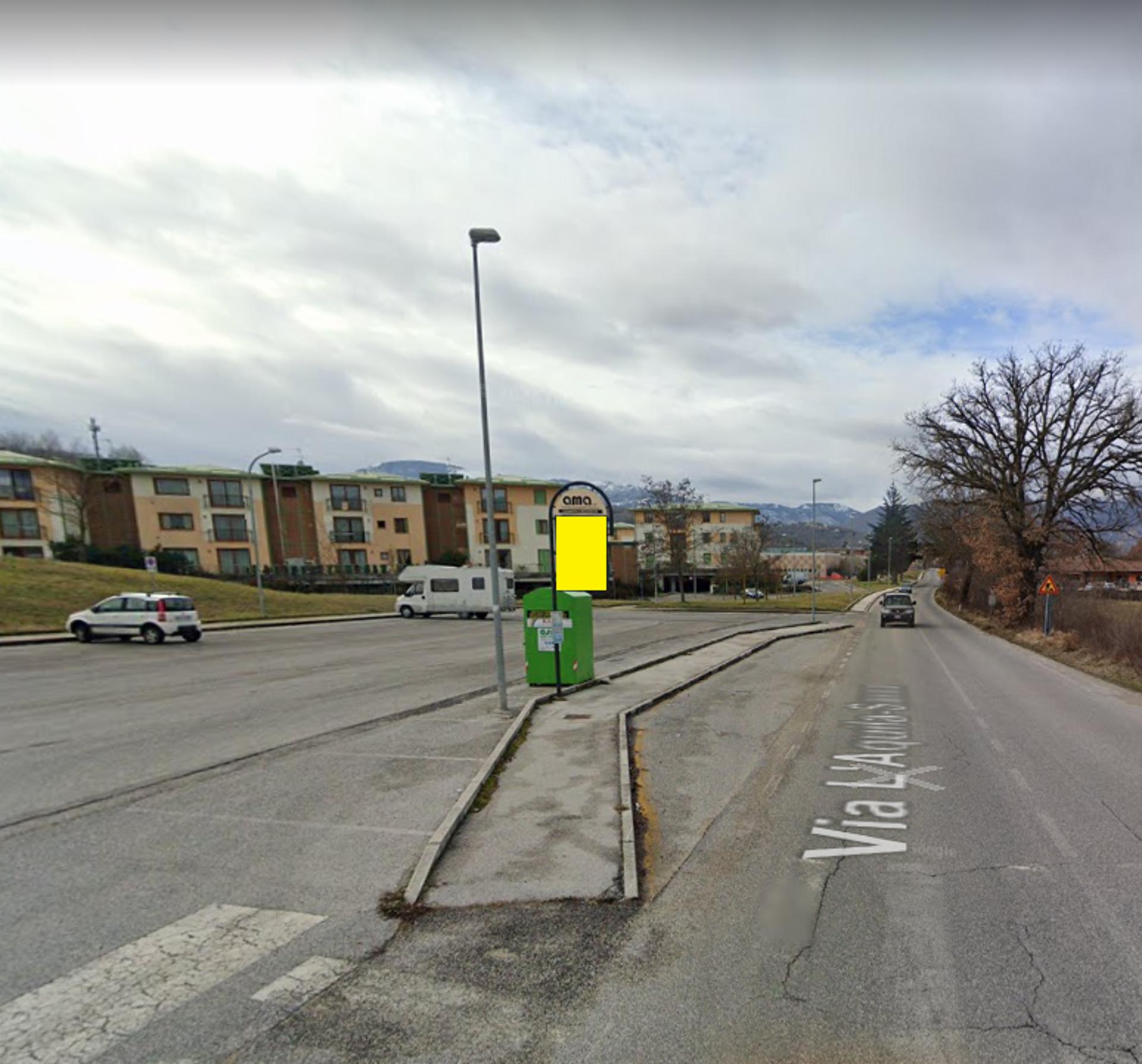 Impianto PALINA a L'Aquila, in zona Chiesa di San Pietro