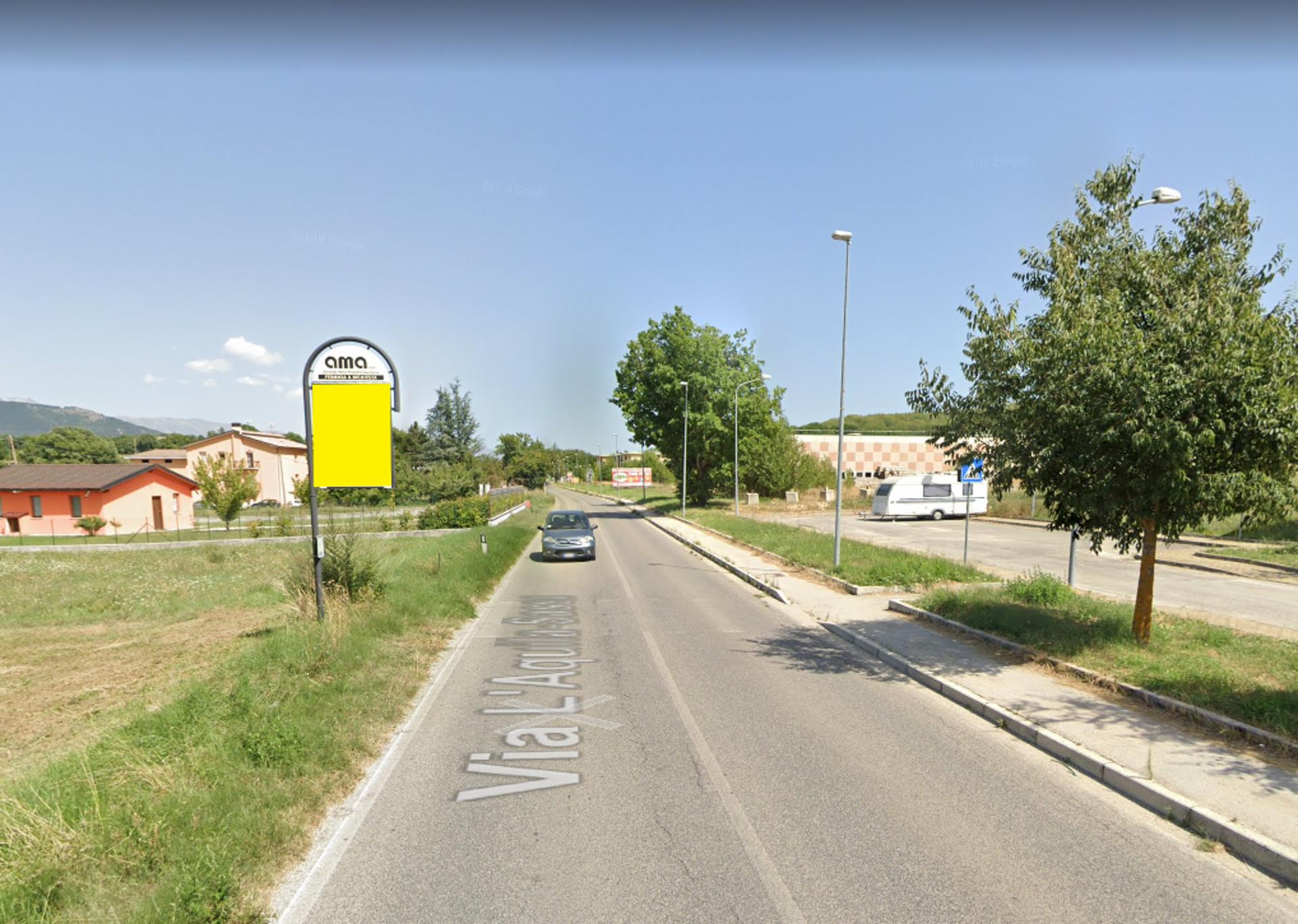 Impianto PALINA a L'Aquila, in zona Chiesa della Madonna delle Pagliare