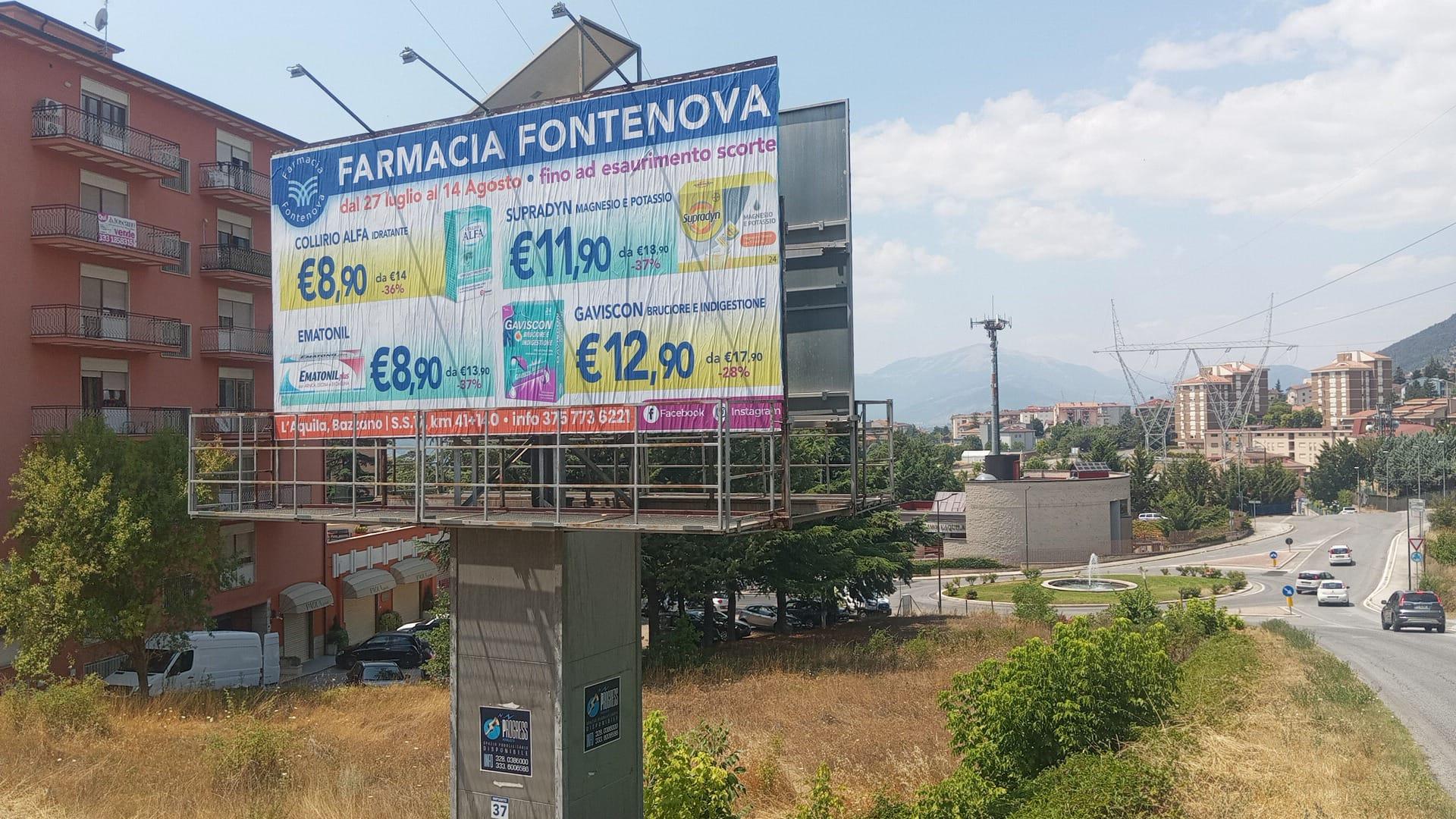 Impianto a VIA Coop Torrione - Discesa 32 L'Aquila