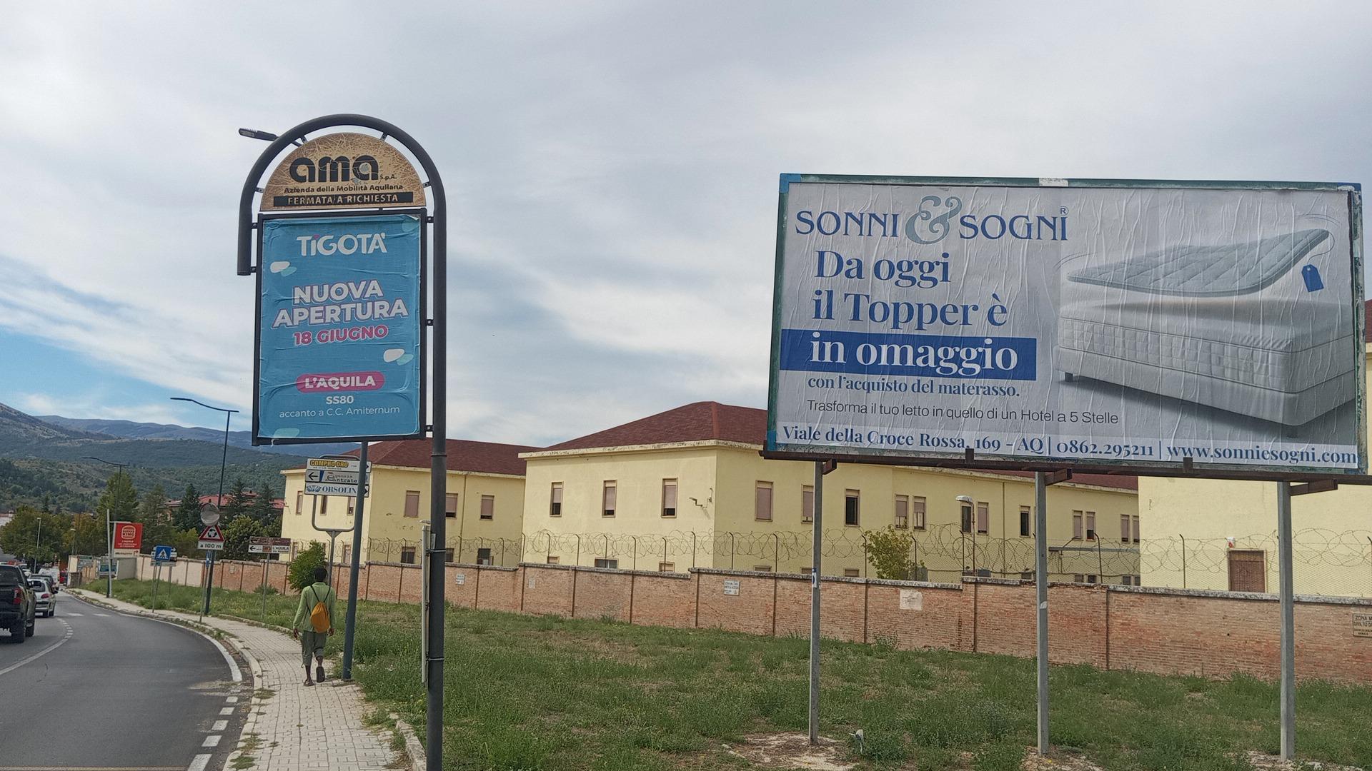 Impianto 6 x 3 a L'Aquila