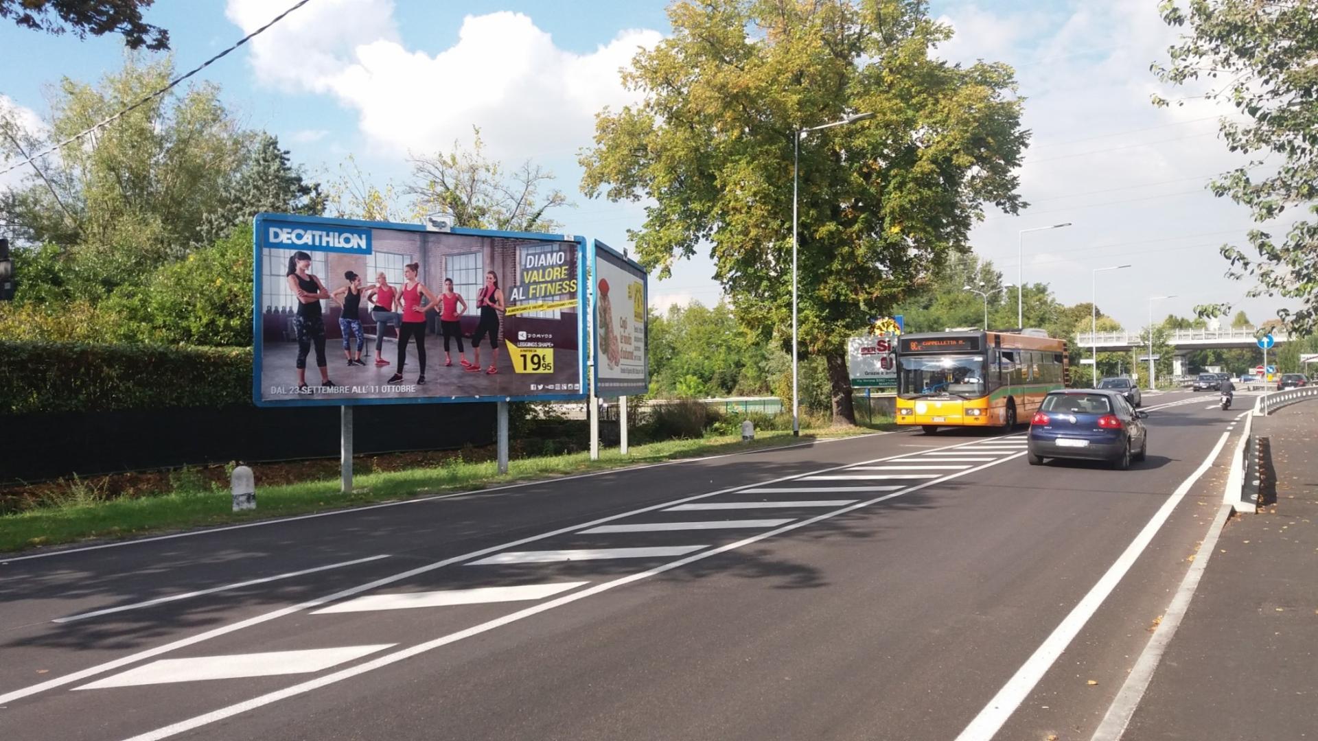 Impianto 6 X 3 a Mantova, in zona Euronics