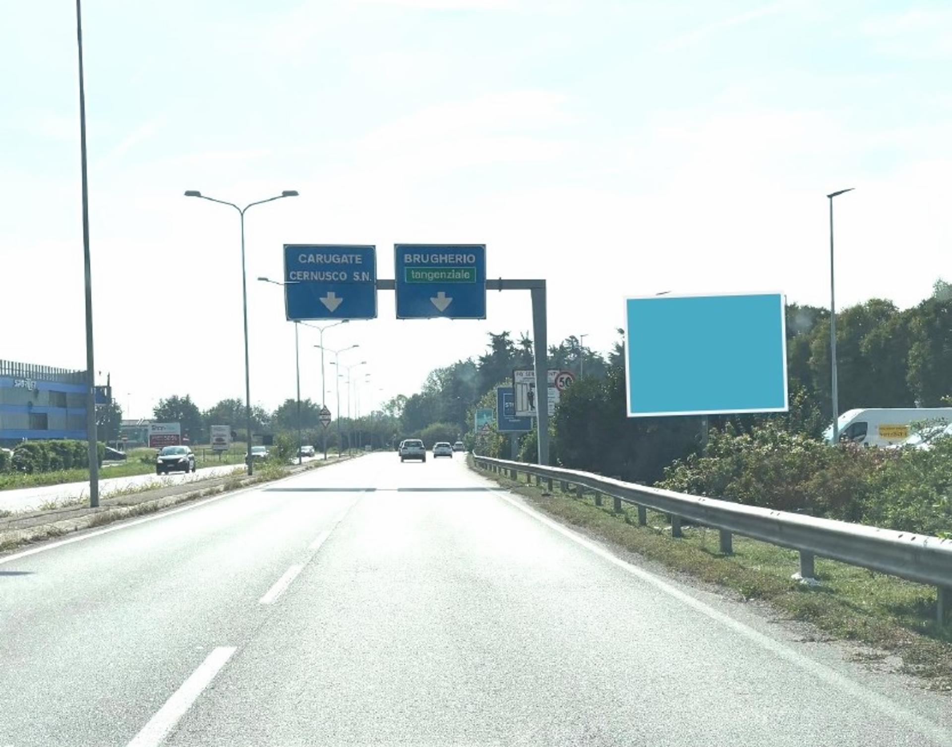 Impianto poster a Carugate