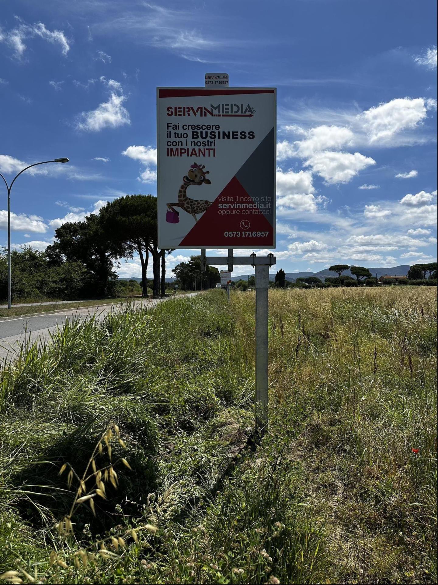 Impianto cartellonistica a Castagneto Carducci