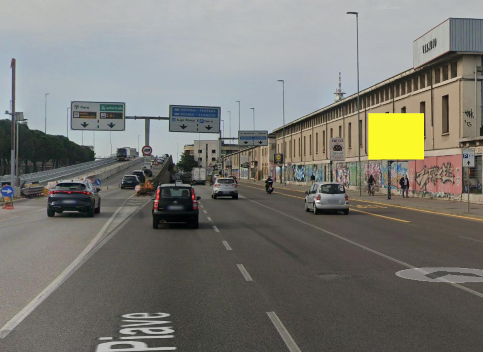 Impianto cartellonistica a Verona