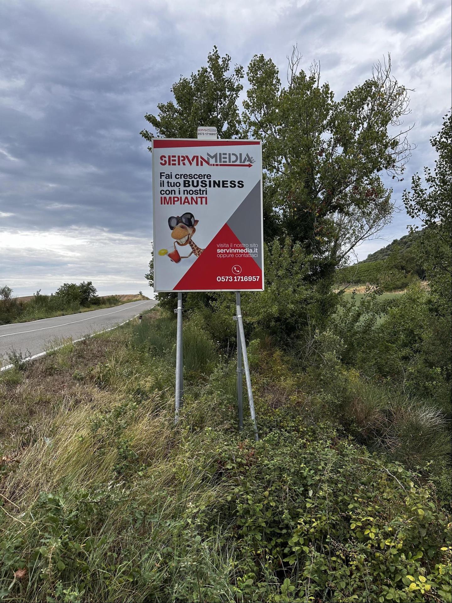 Impianto cartellonistica a Castel del Piano