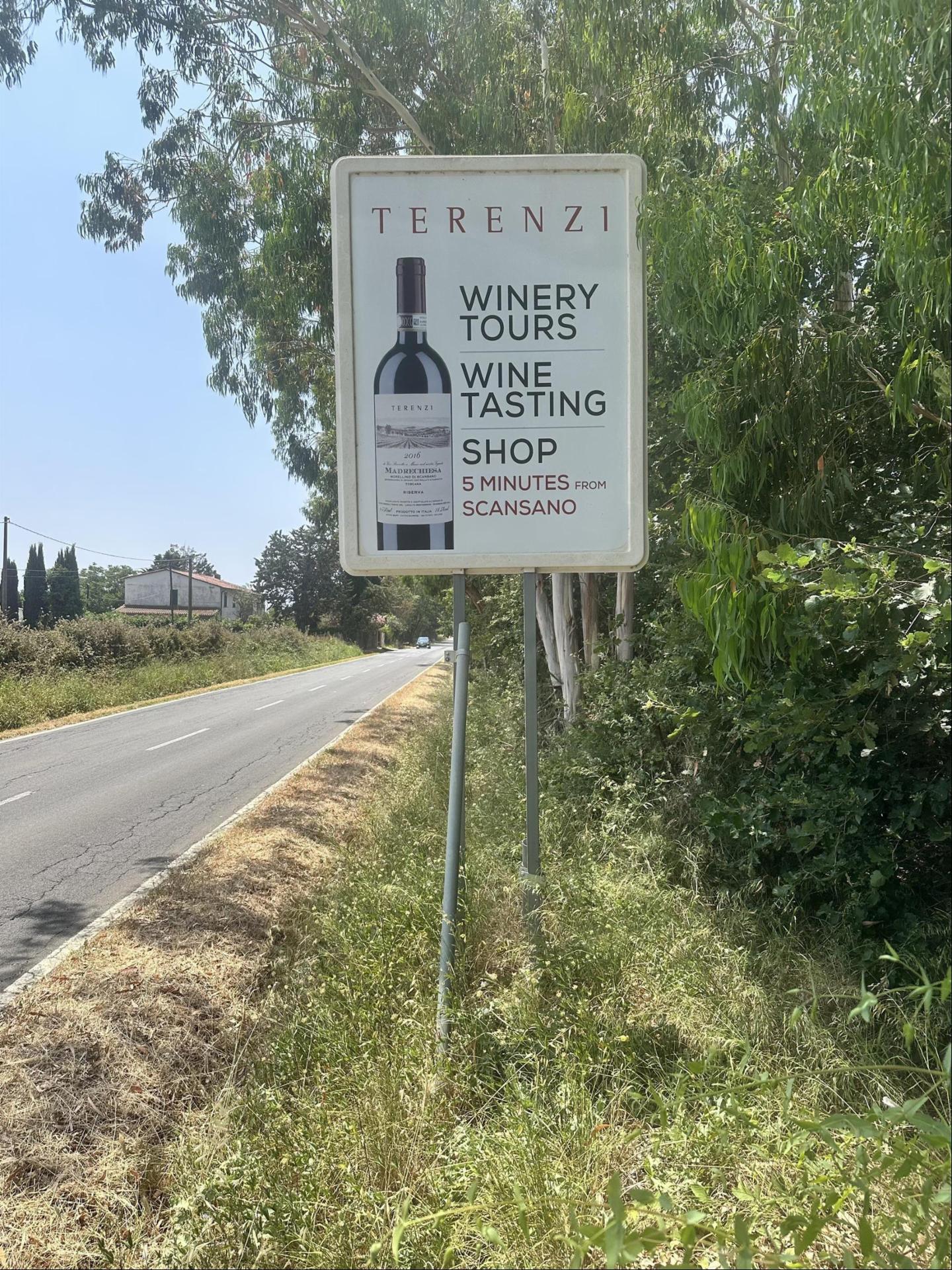 Impianto cartellonistica a Capalbio