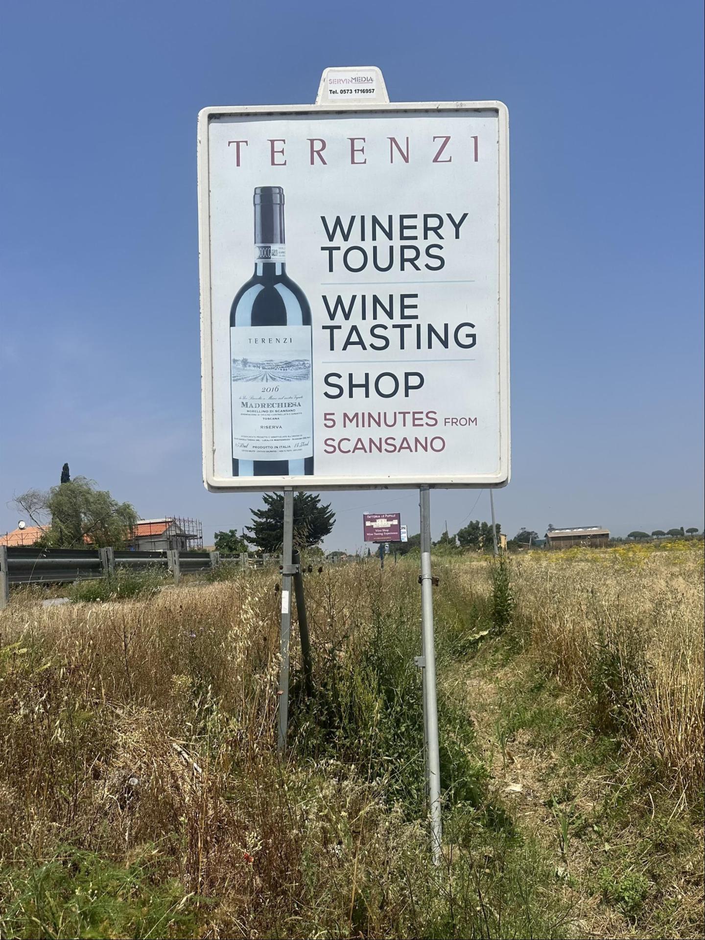 Impianto cartellonistica a Orbetello