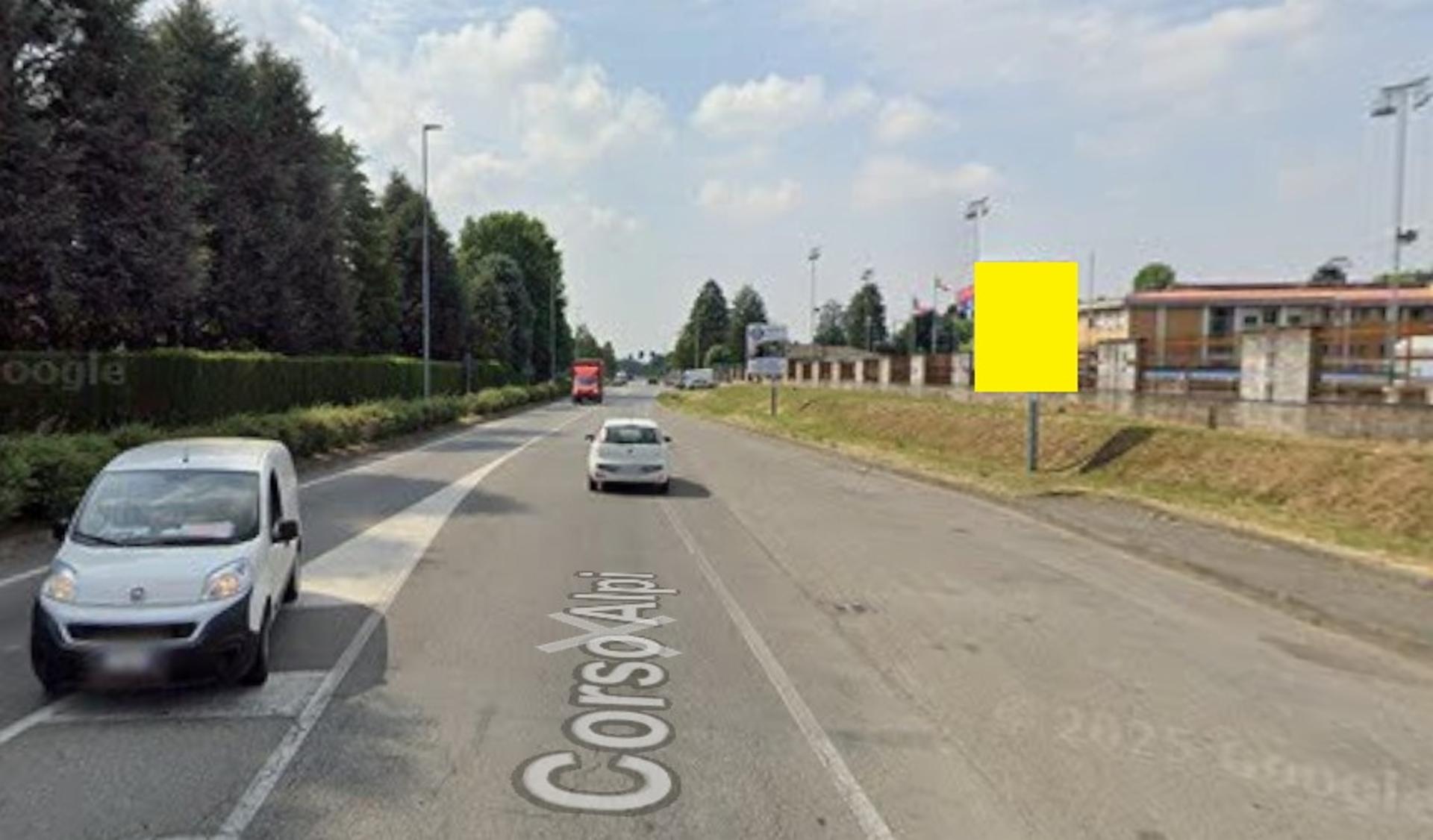 Impianto cartellonistica a Bellusco