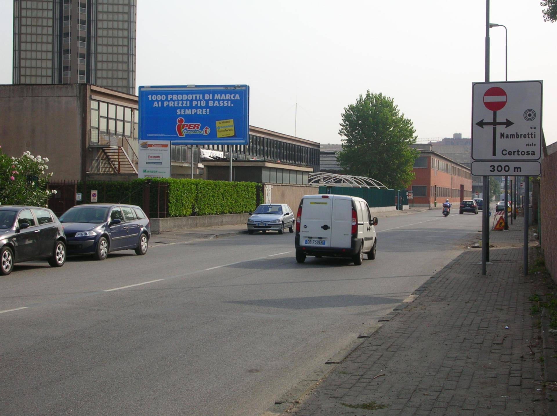 Impianto 6 X 3 a Milano, in zona The Hub Hotel
