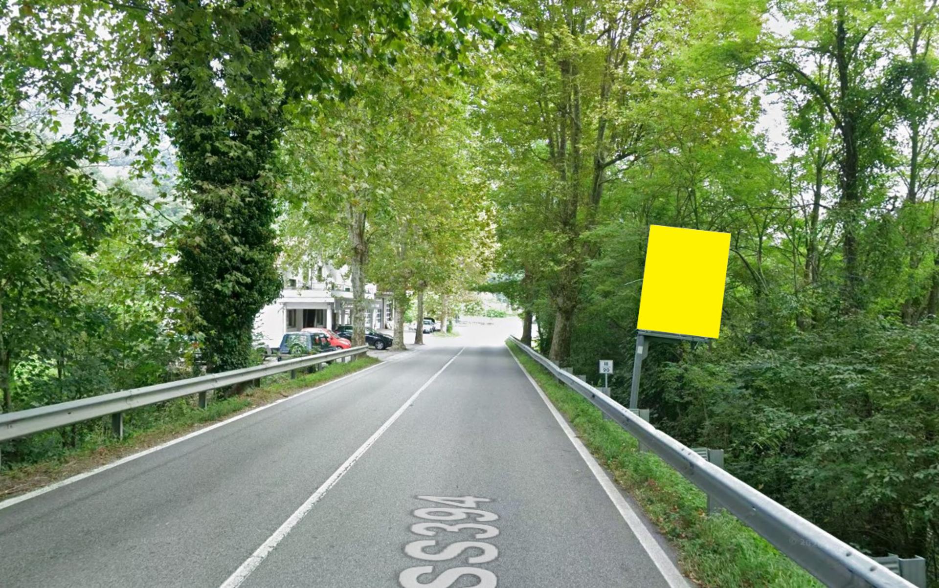 Impianto CARTELLONISTICA a Casalzuigno, in zona Villa della Porta Bozzolo