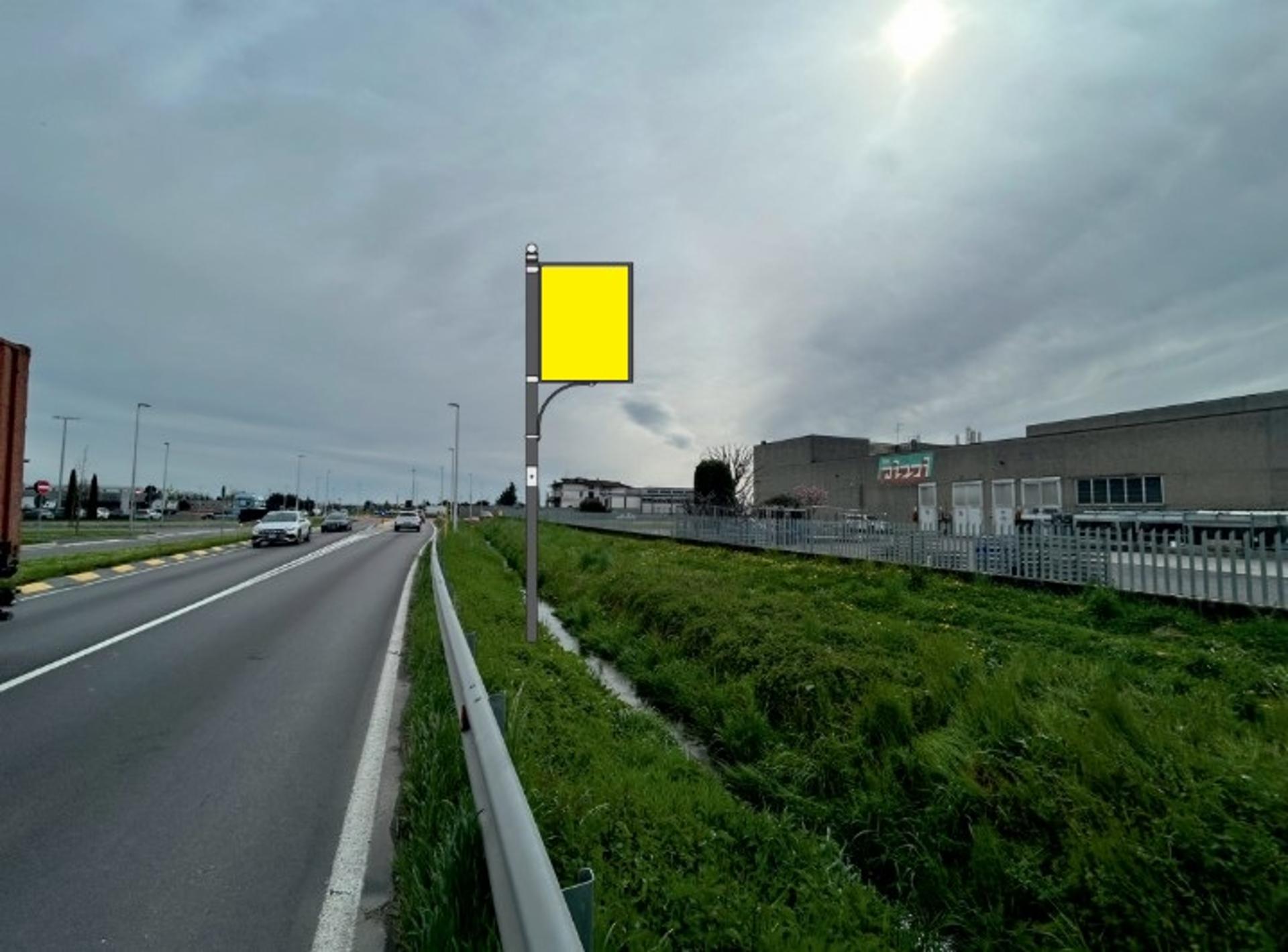 Impianto cartellonistica a Ghisalba