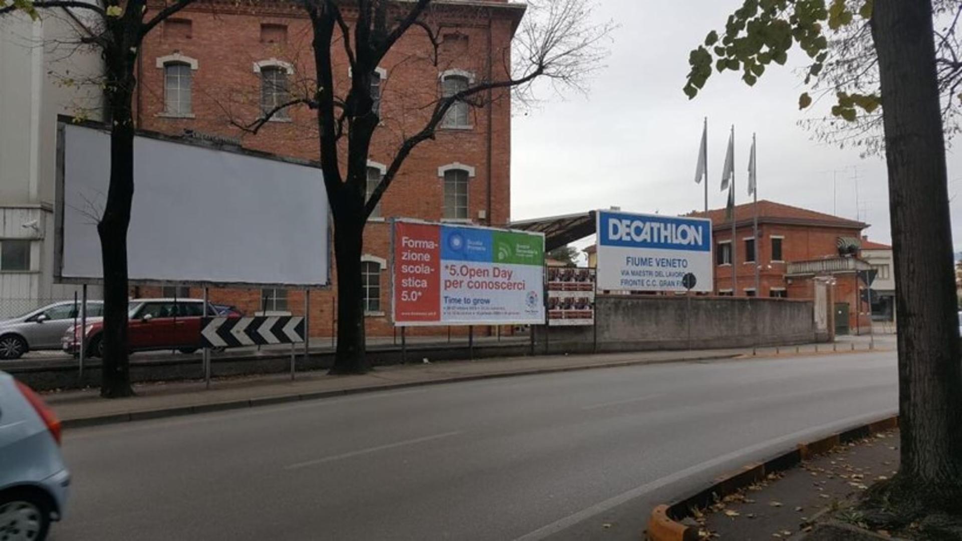 Impianto 6 X 3 a Pordenone, in zona L'Ambiente