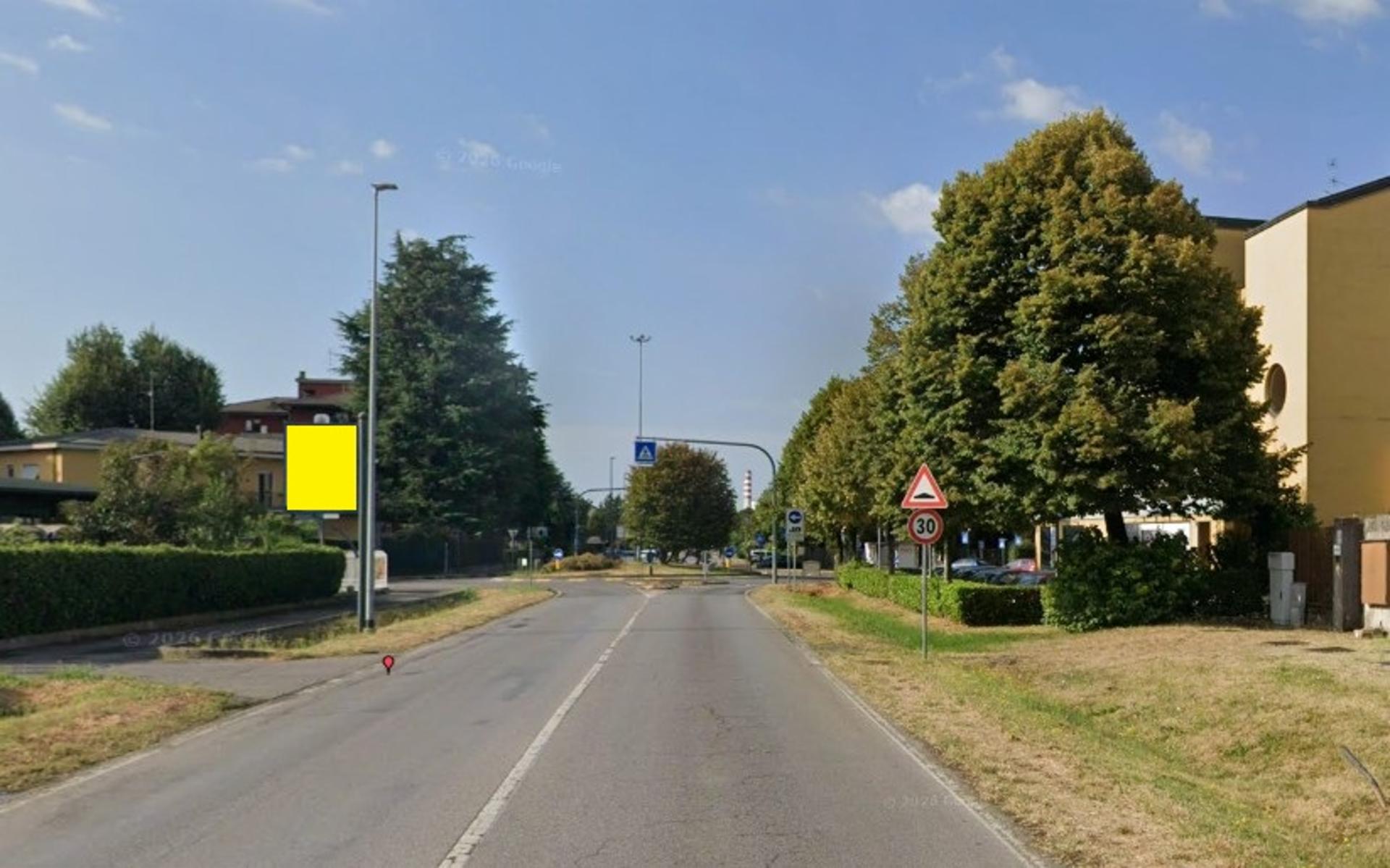 Impianto CARTELLONISTICA a Agrate Brianza, in zona pizzeria da mina