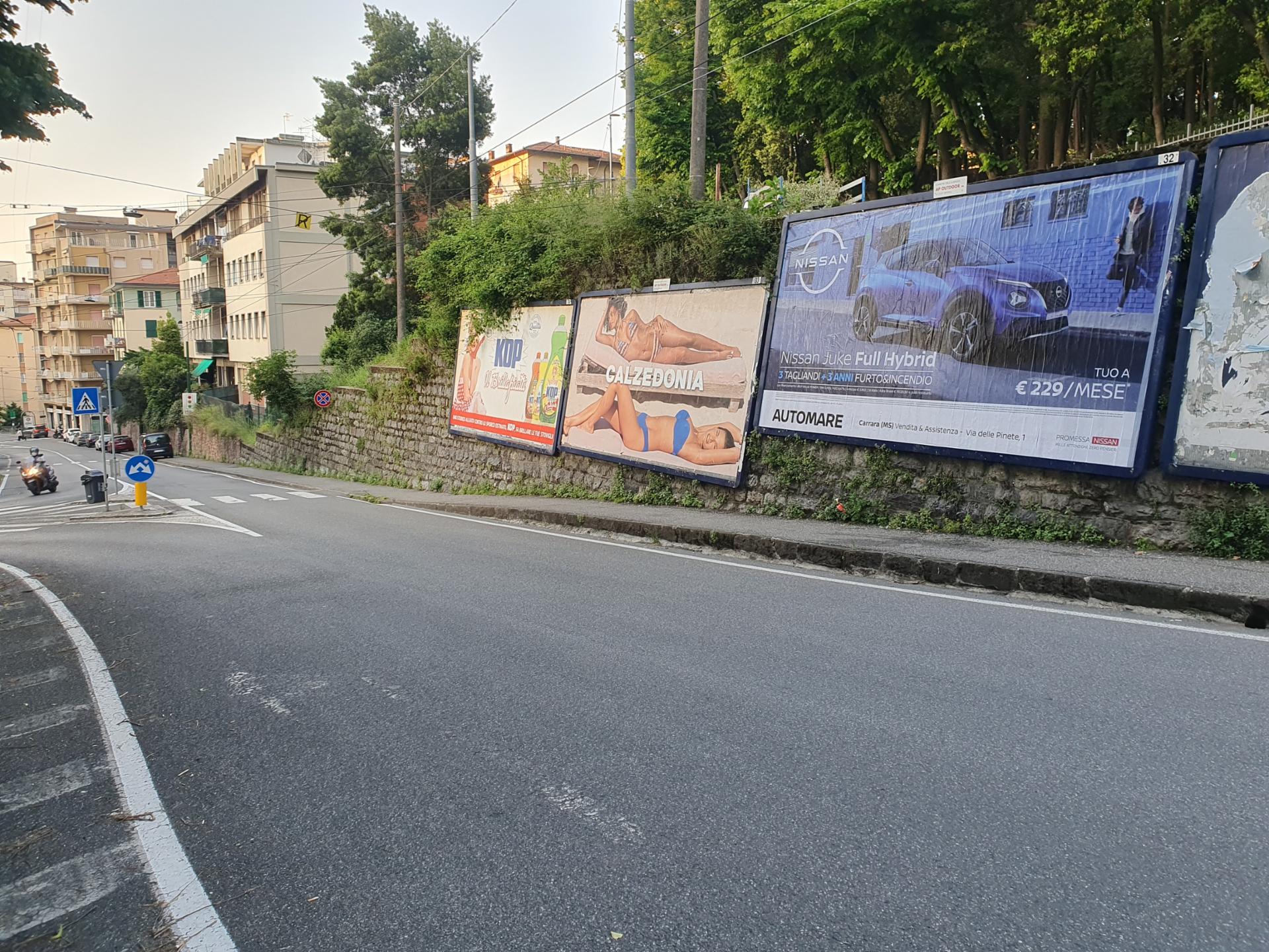 Impianto 6 X 3 a La Spezia, in zona Caran