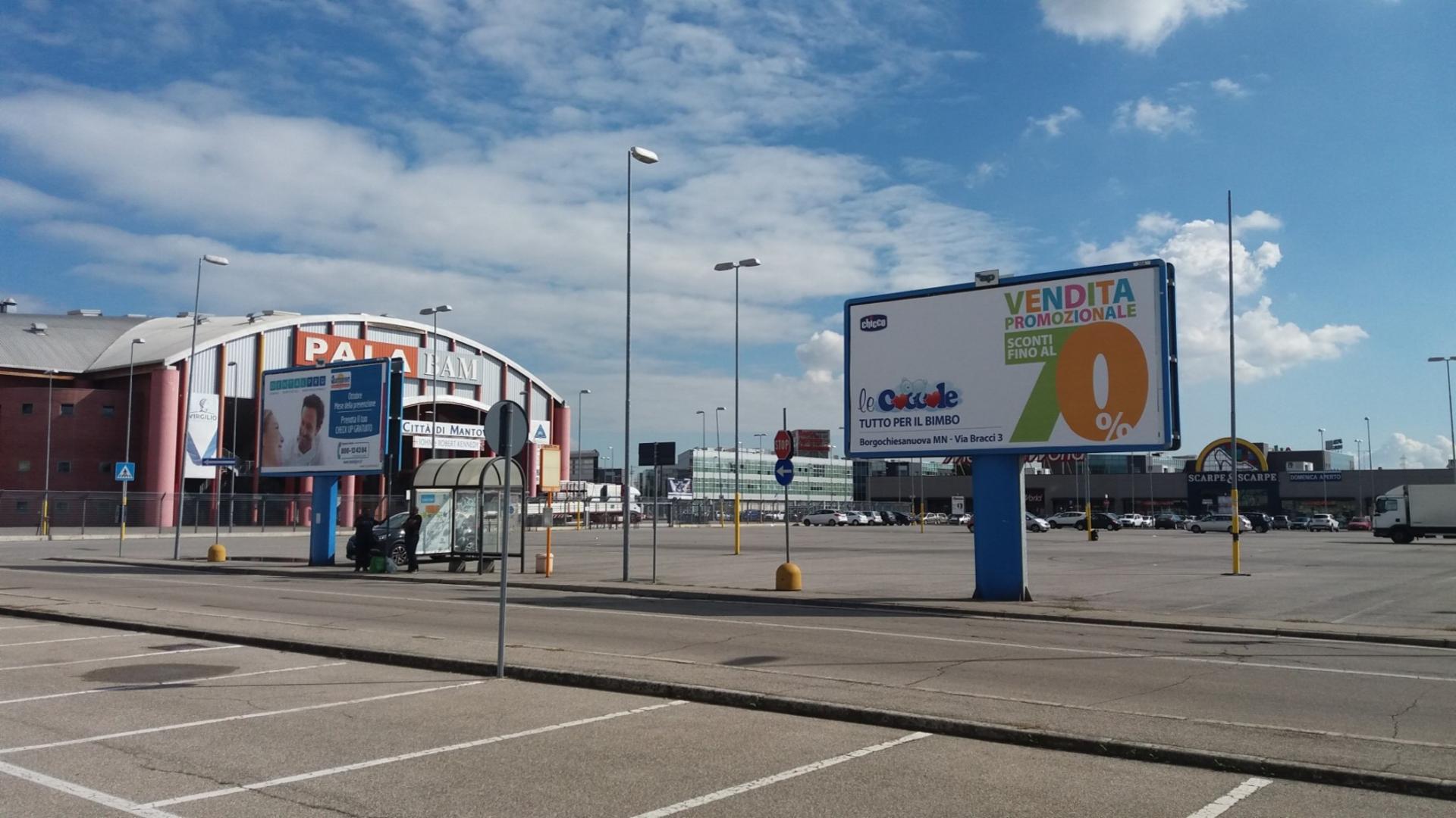 Impianto 6 X 3 a Mantova, in zona Nuna Lie