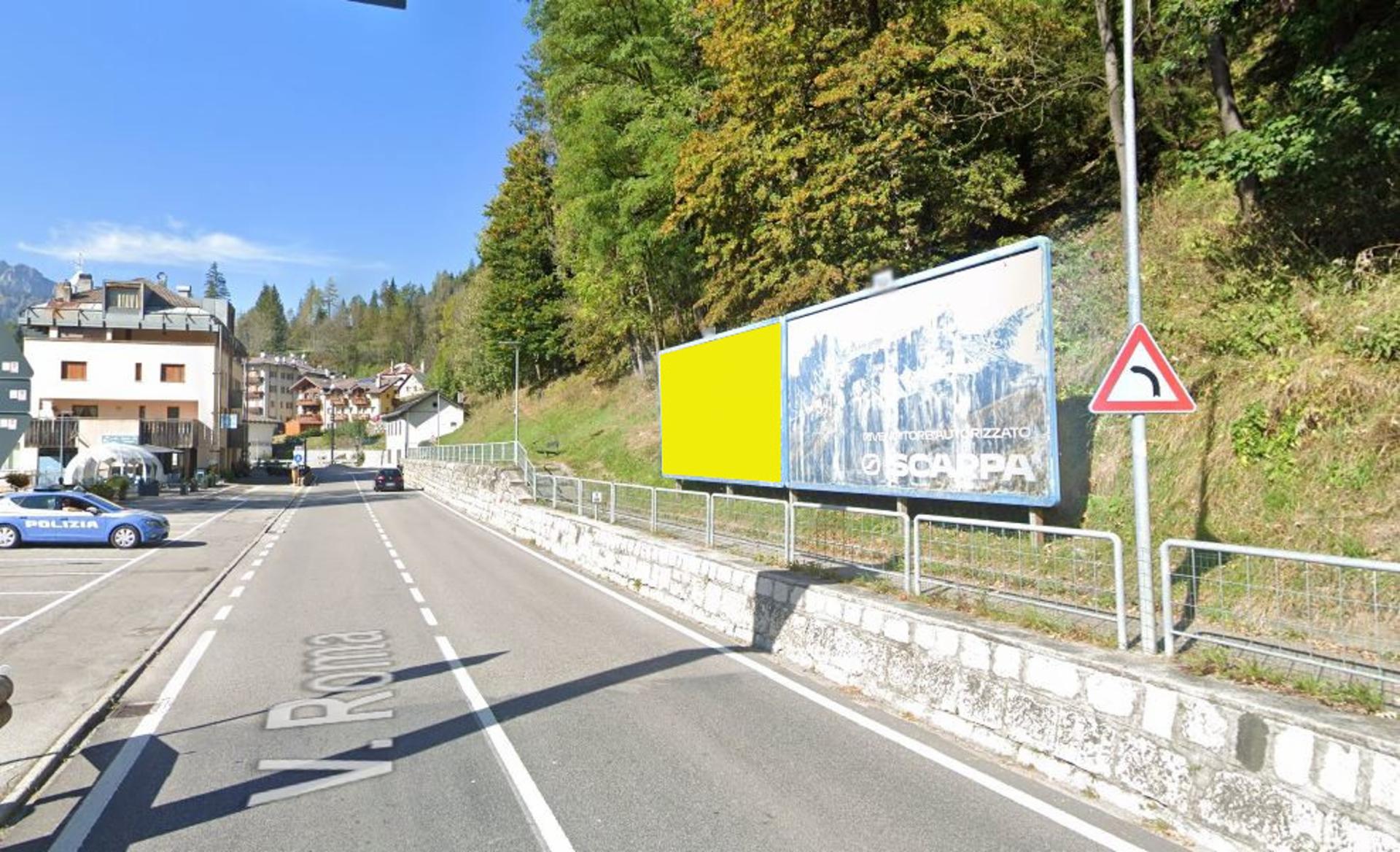 Impianto 6 X 3 a San Vito di Cadore, in zona Myosotis