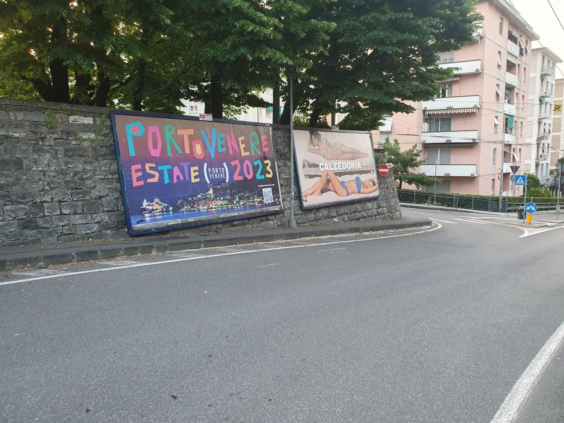 Impianto 6 X 3 a La Spezia, in zona Caran