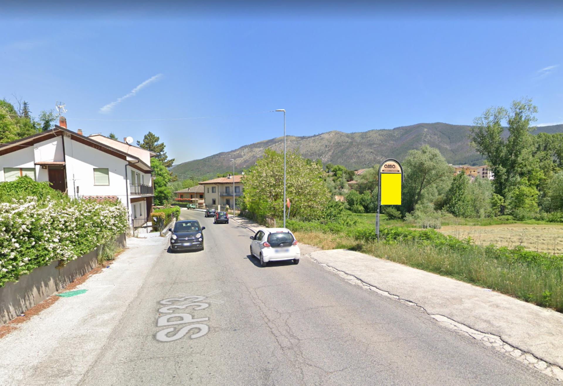 Impianto PALINA a L'Aquila, in zona Scuola Superiore Guglielmo Reiss Romoli