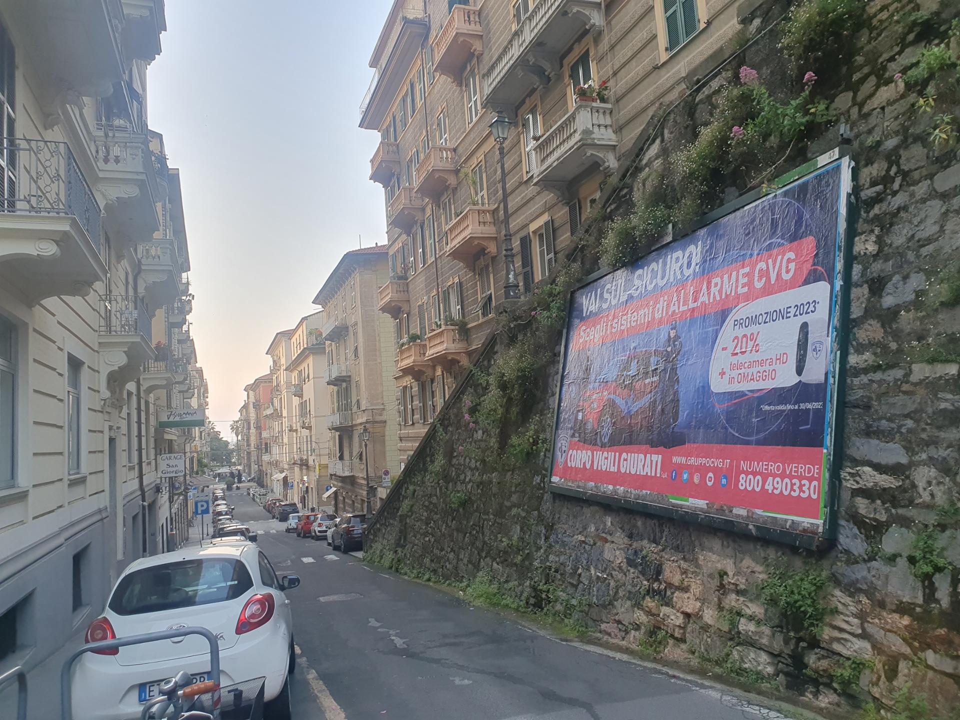 Impianto 6 X 3 a La Spezia, in zona Le Clarisse di Apolline