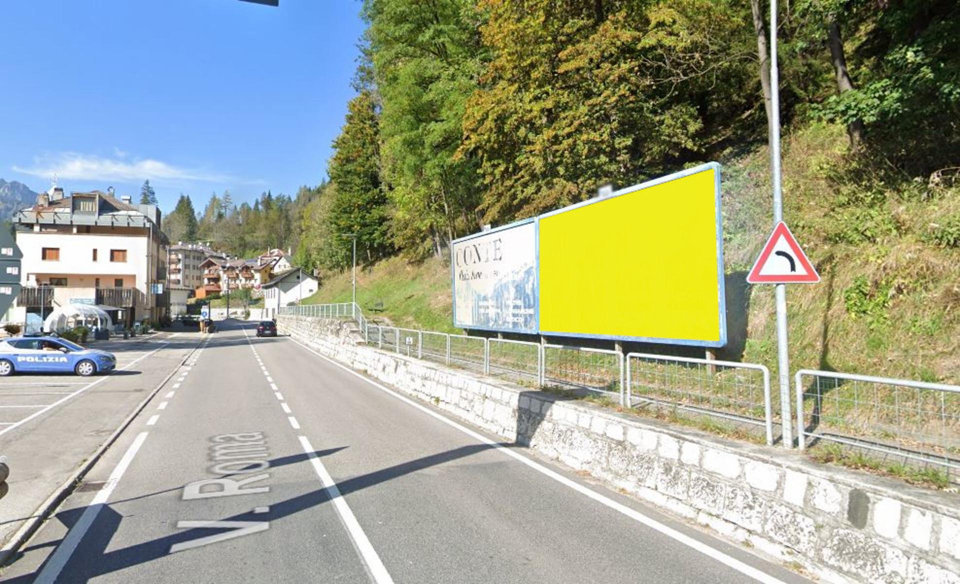 Impianto 6 X 3 a San Vito di Cadore, in zona Myosotis