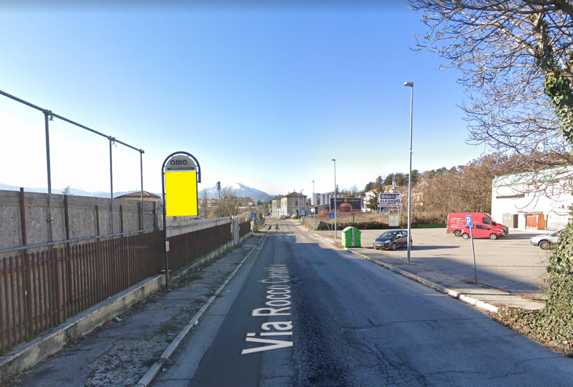 Impianto PALINA a L'Aquila, in zona Caffè Meridiana