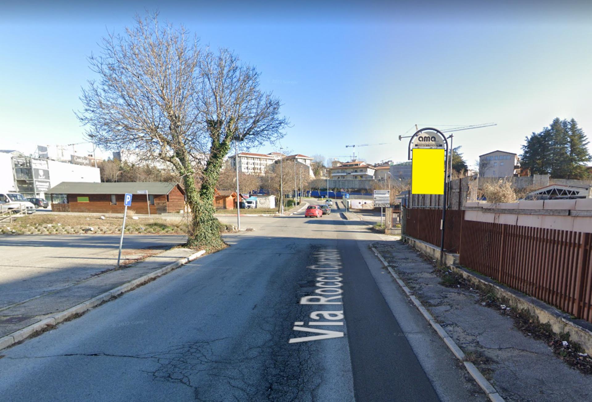 Impianto PALINA a L'Aquila, in zona Caffè Meridiana