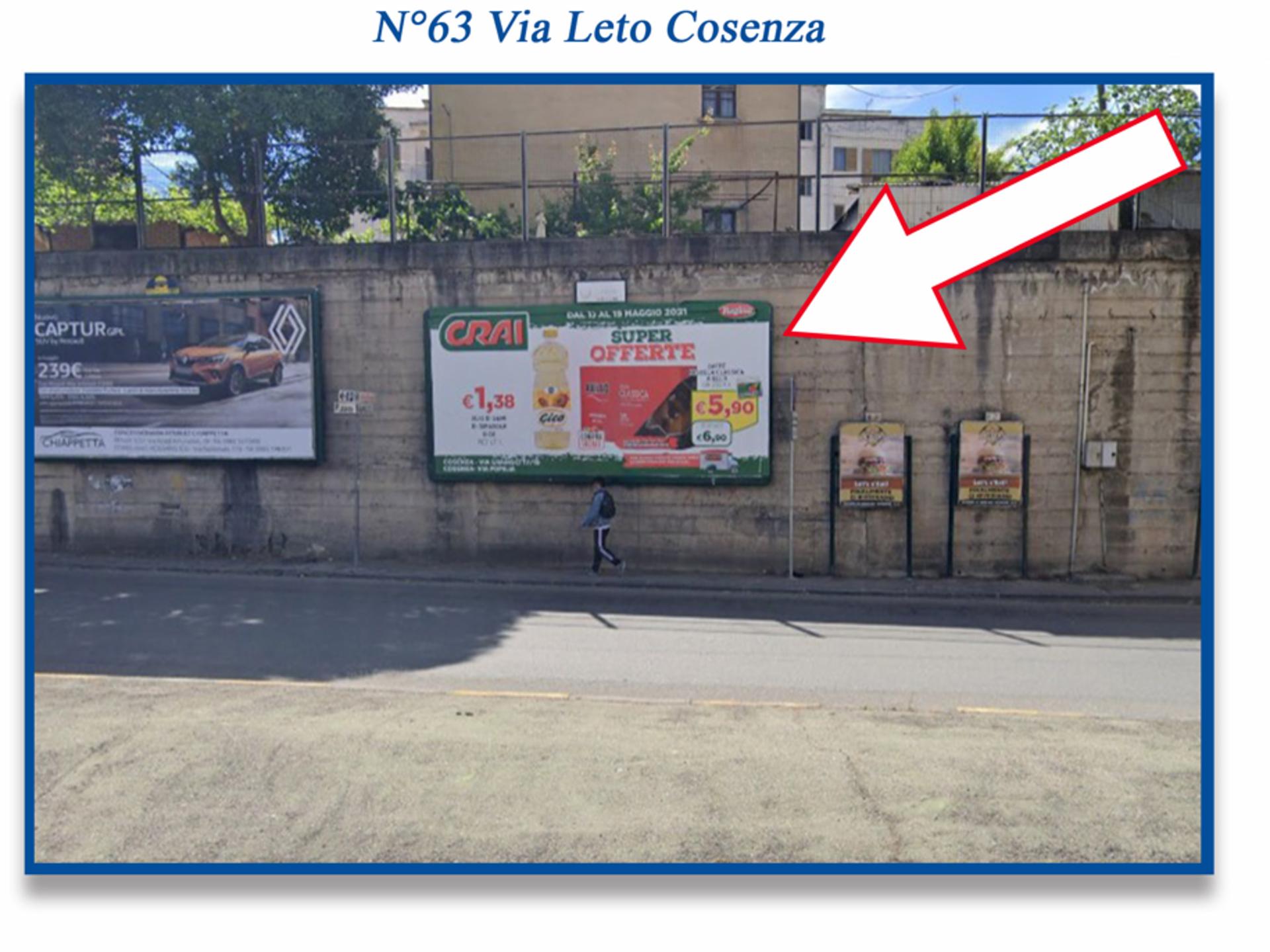 Impianto a VIA POMPONIO LETO 97 Cosenza