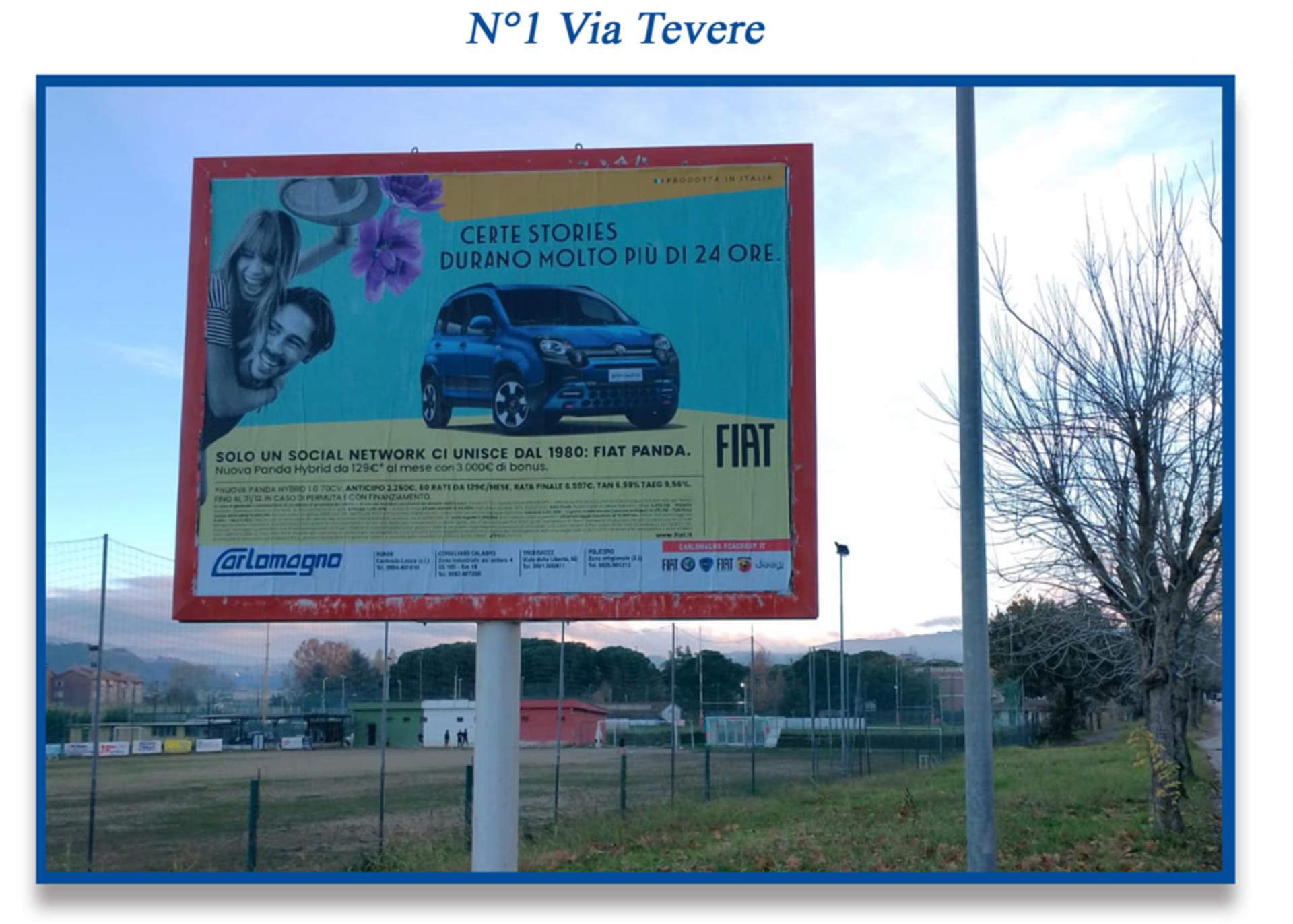 Impianto 6 X 3 a Rende, in zona Ipercoop