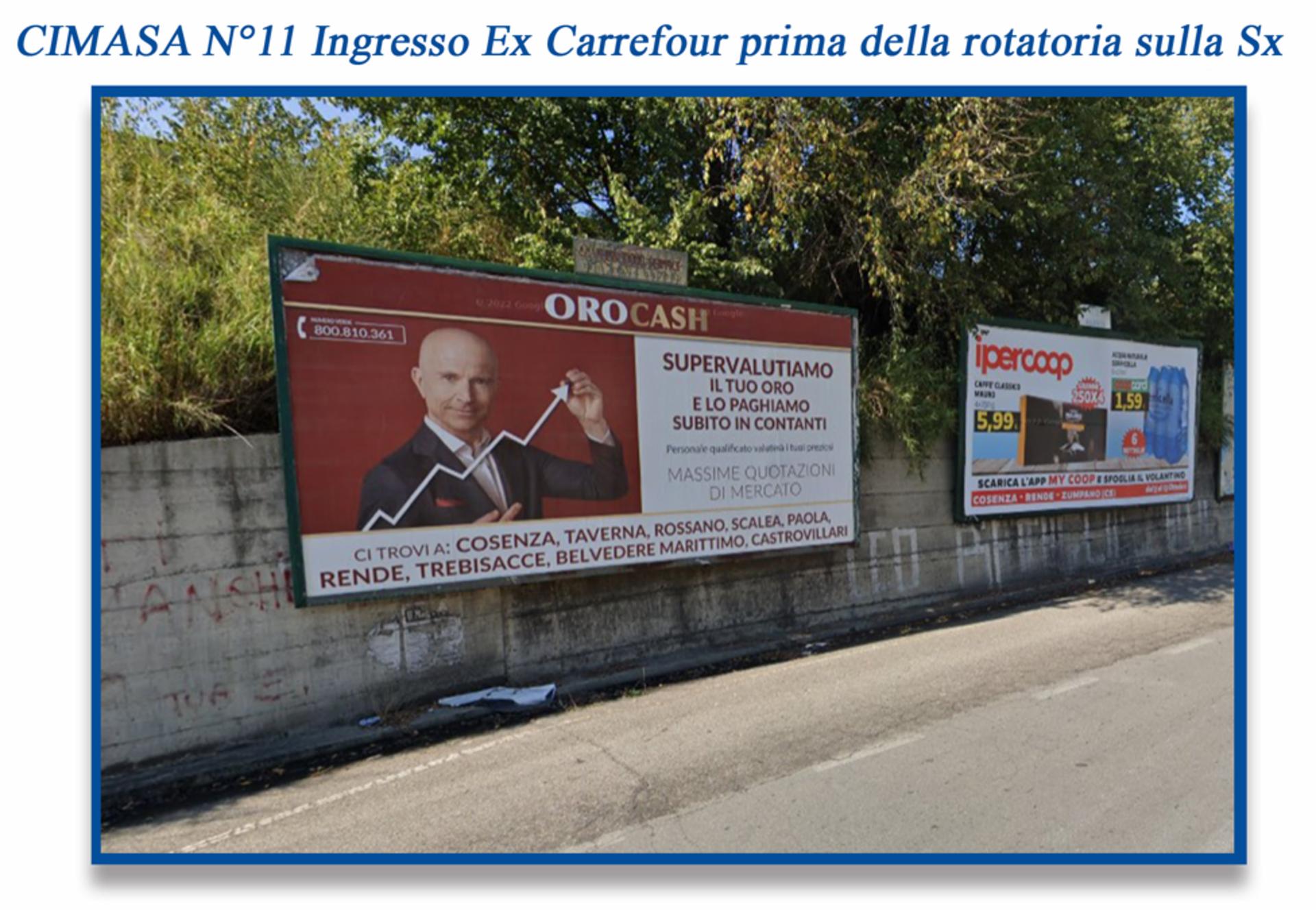 Impianto 6 X 3 a Zumpano, in zona Unieuro