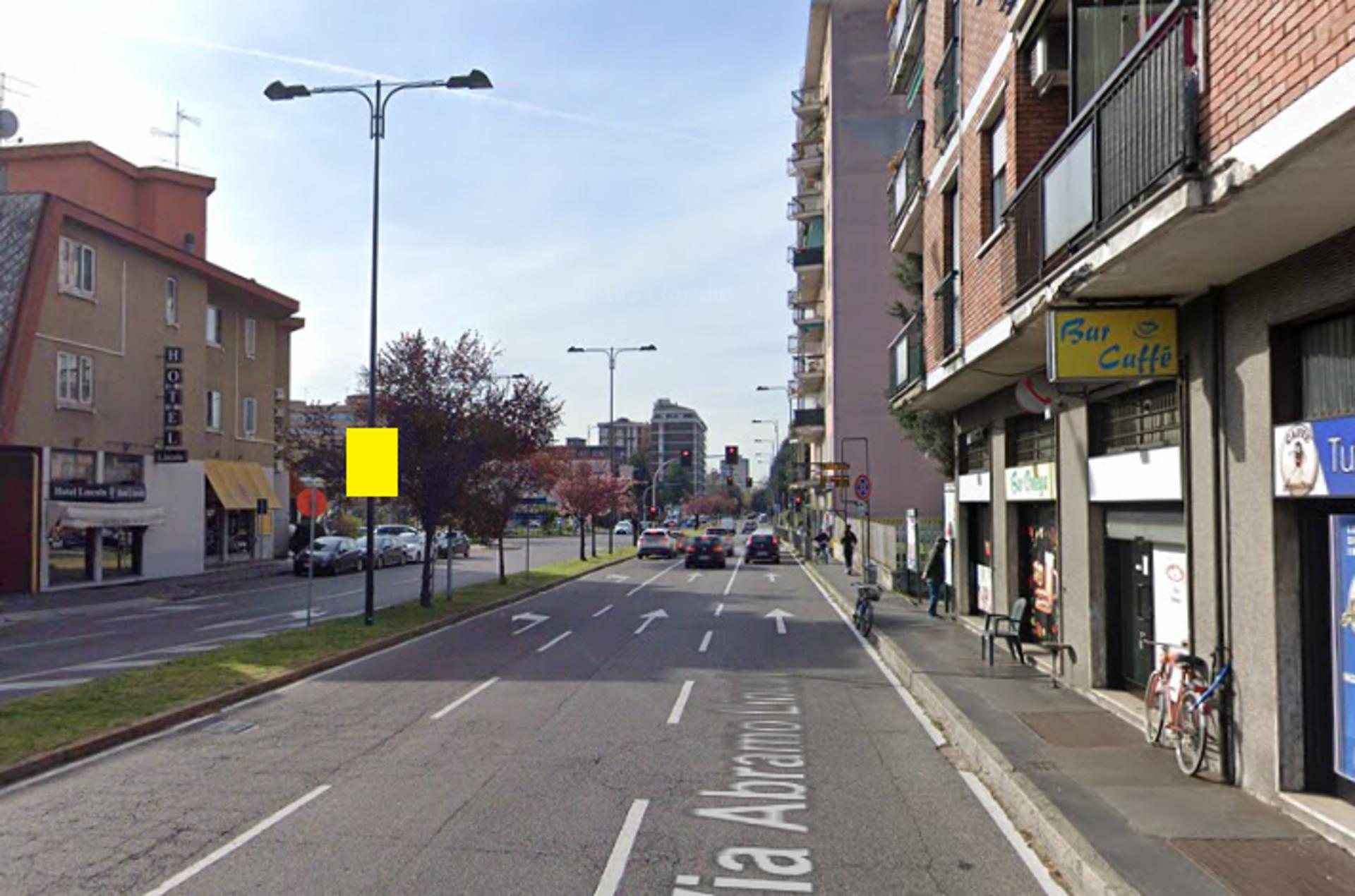 Impianto POLE MEDIA a Cinisello Balsamo, in zona Mivida
