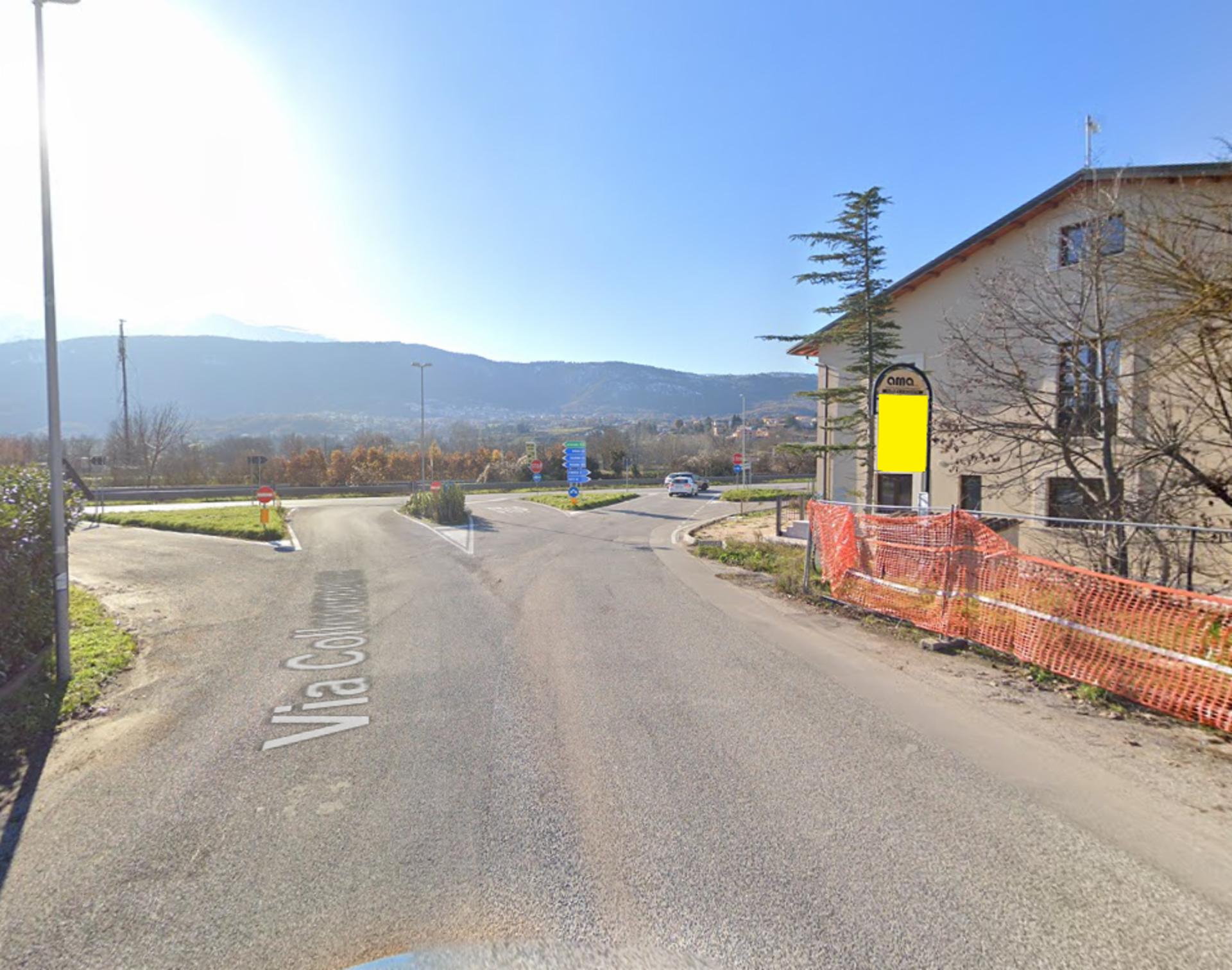 Impianto PALINA a L'Aquila, in zona Chiesa di San Lorenzo