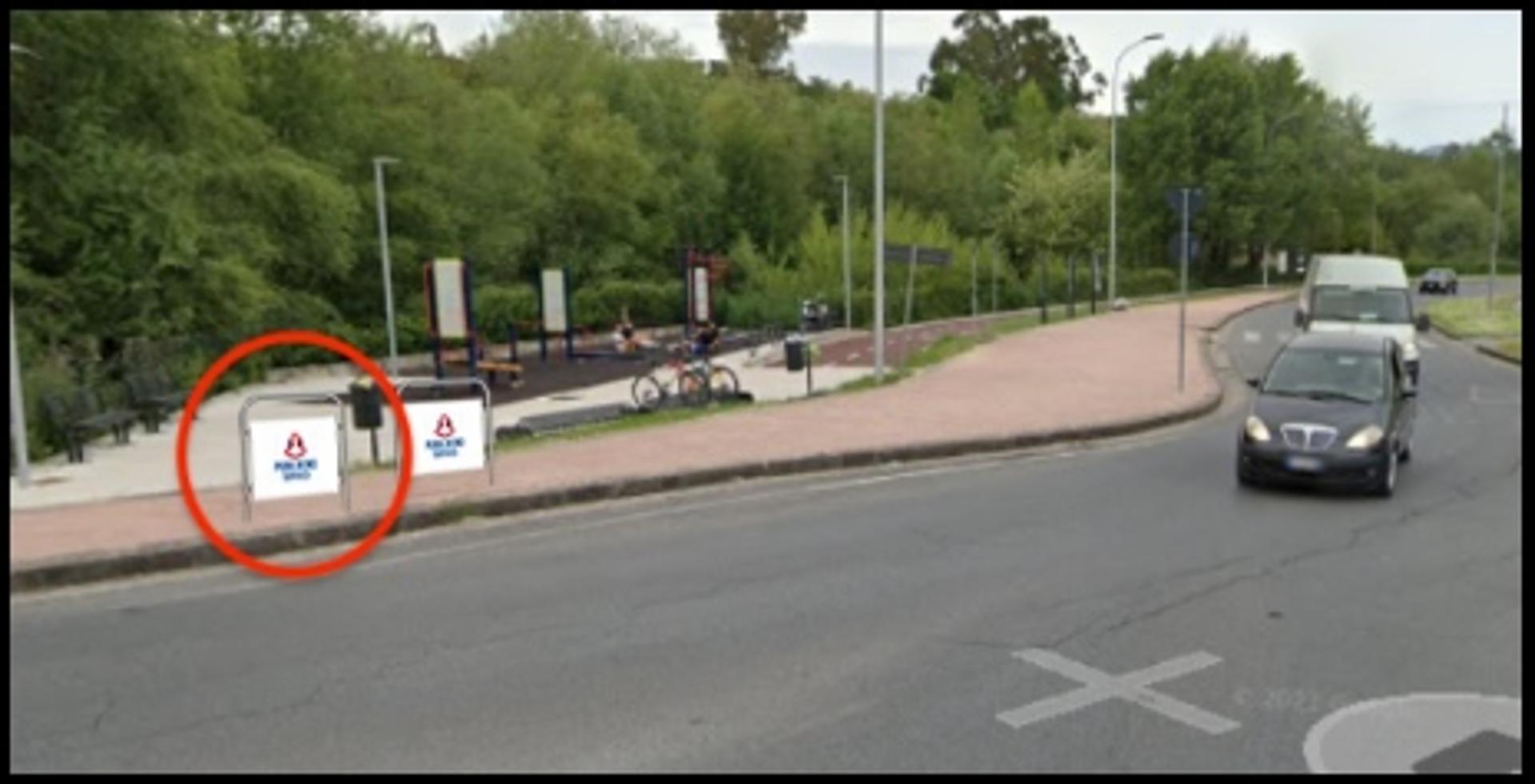Impianto TRANSENNA a Cosenza, in zona EuroSpin