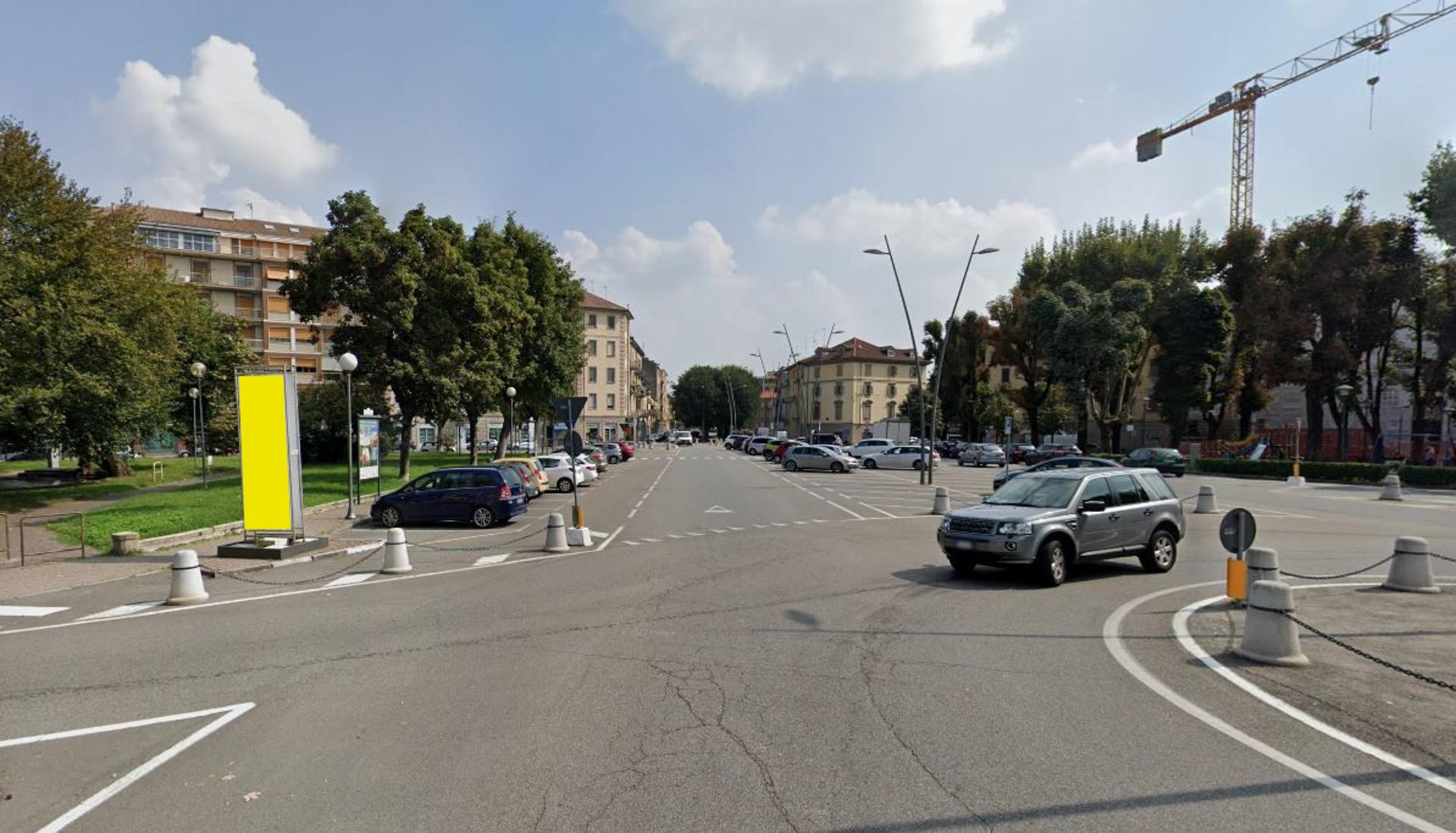 Impianto TOTEM a Casale Monferrato, in zona Comunità Ebraica di Casale Monferrato e Sinagoga