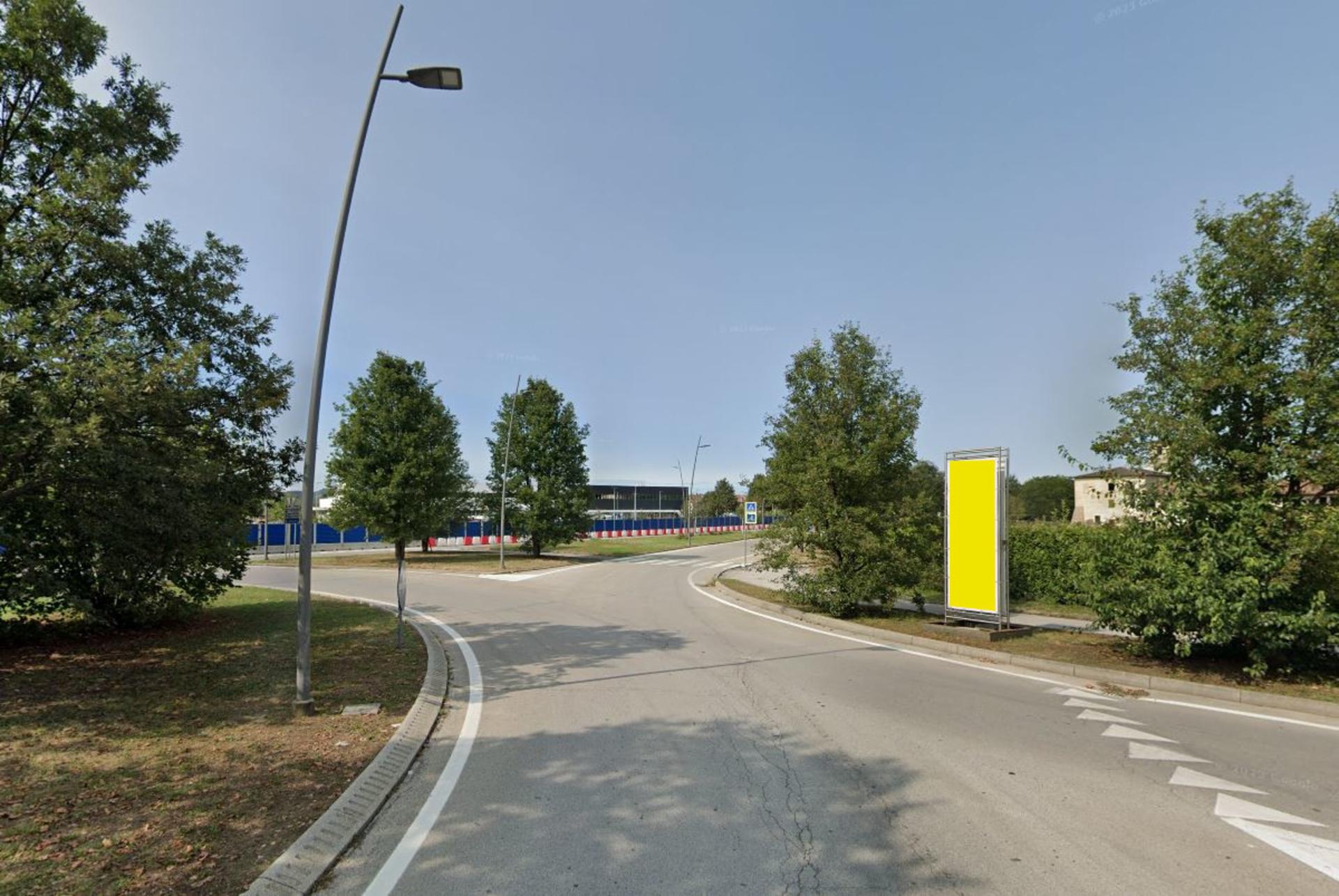 Impianto TOTEM a Alba, in zona Impianto sportivo Augusto Manzo