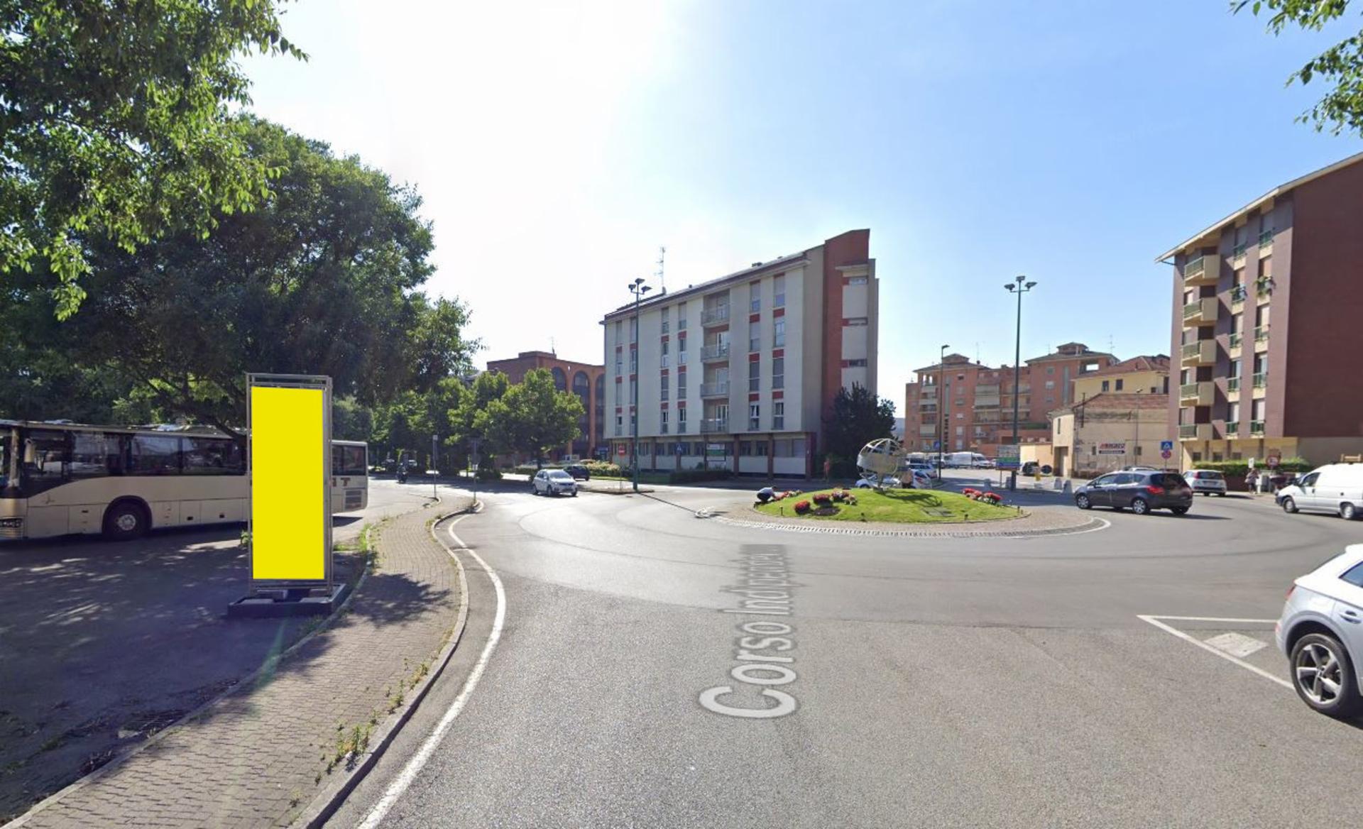 Impianto TOTEM a Casale Monferrato, in zona ex Chiesa Santa Croce