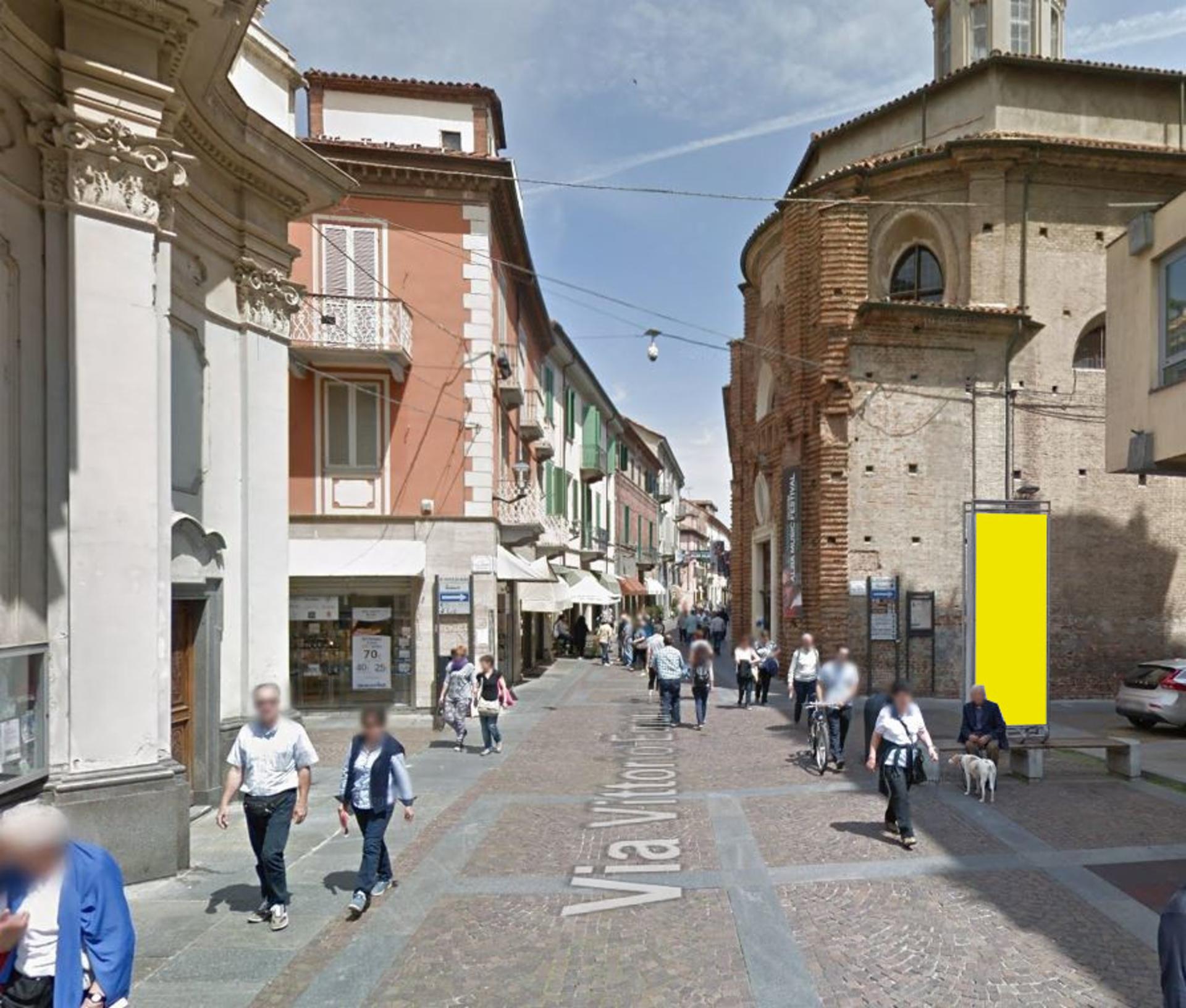 Impianto TOTEM a Alba, in zona Falconeri