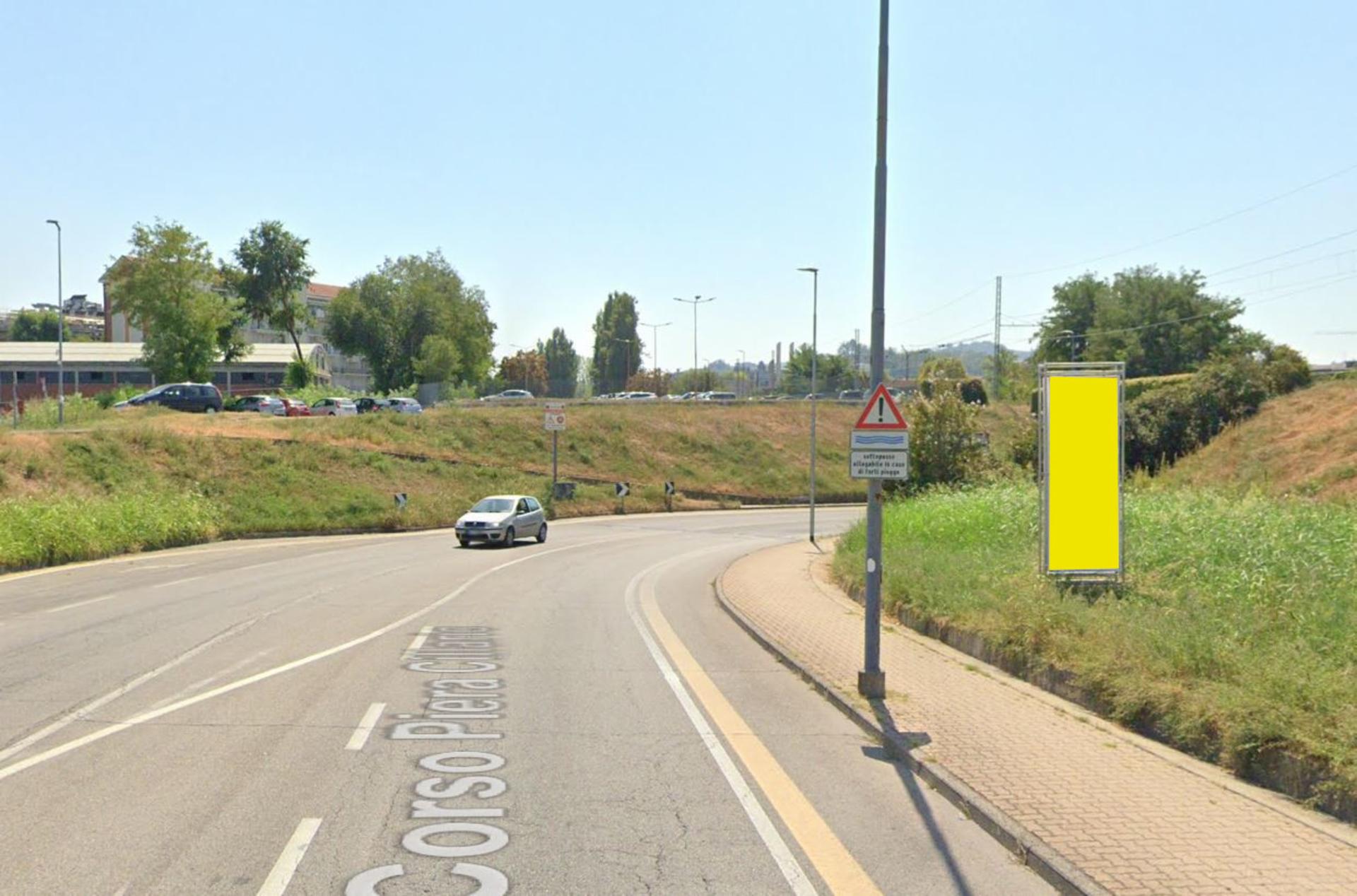 Impianto TOTEM a Alba, in zona Cattedrale di San Lorenzo